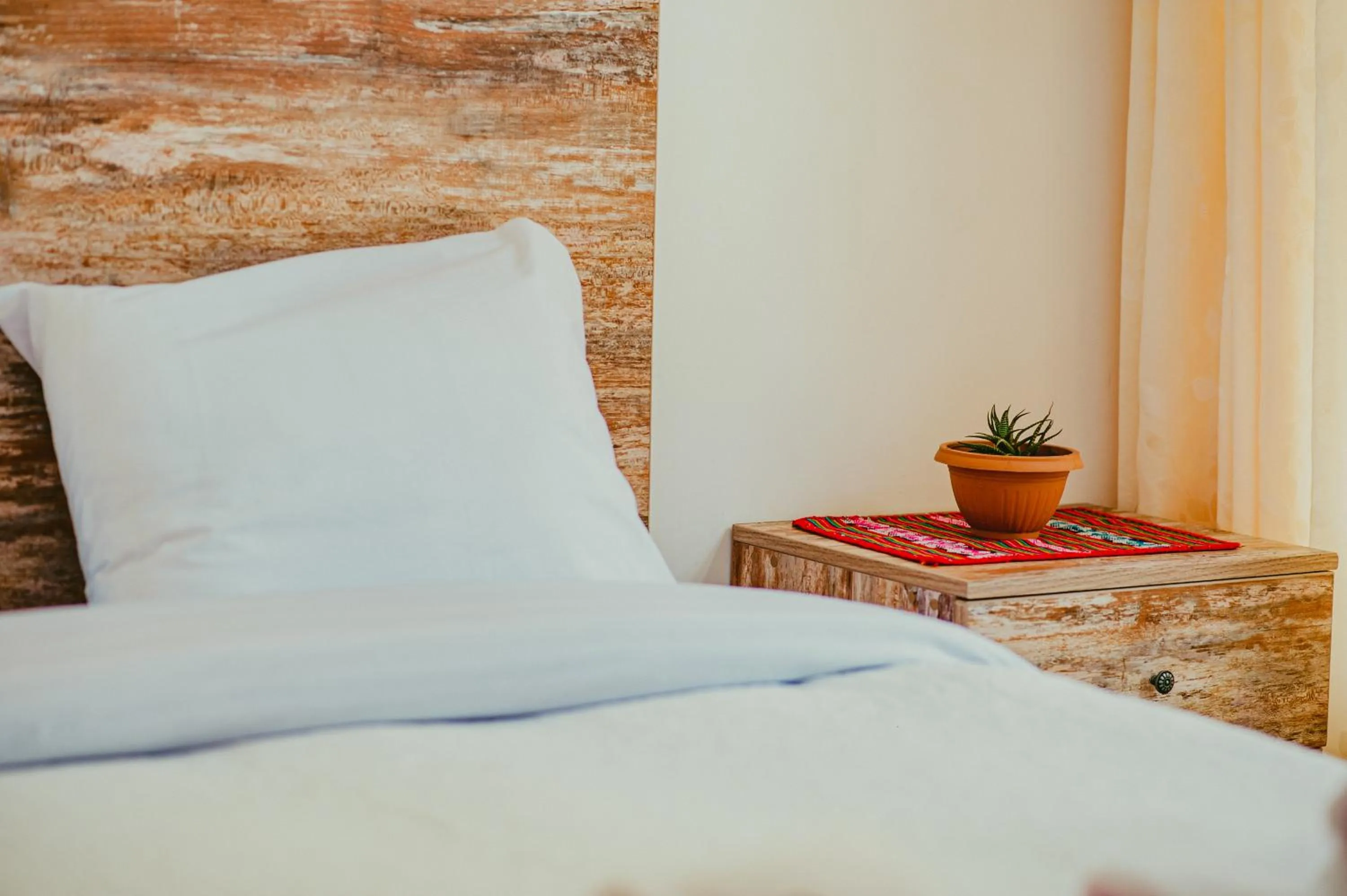 Bed in Rupa Rupa High Jungle Eco B&B