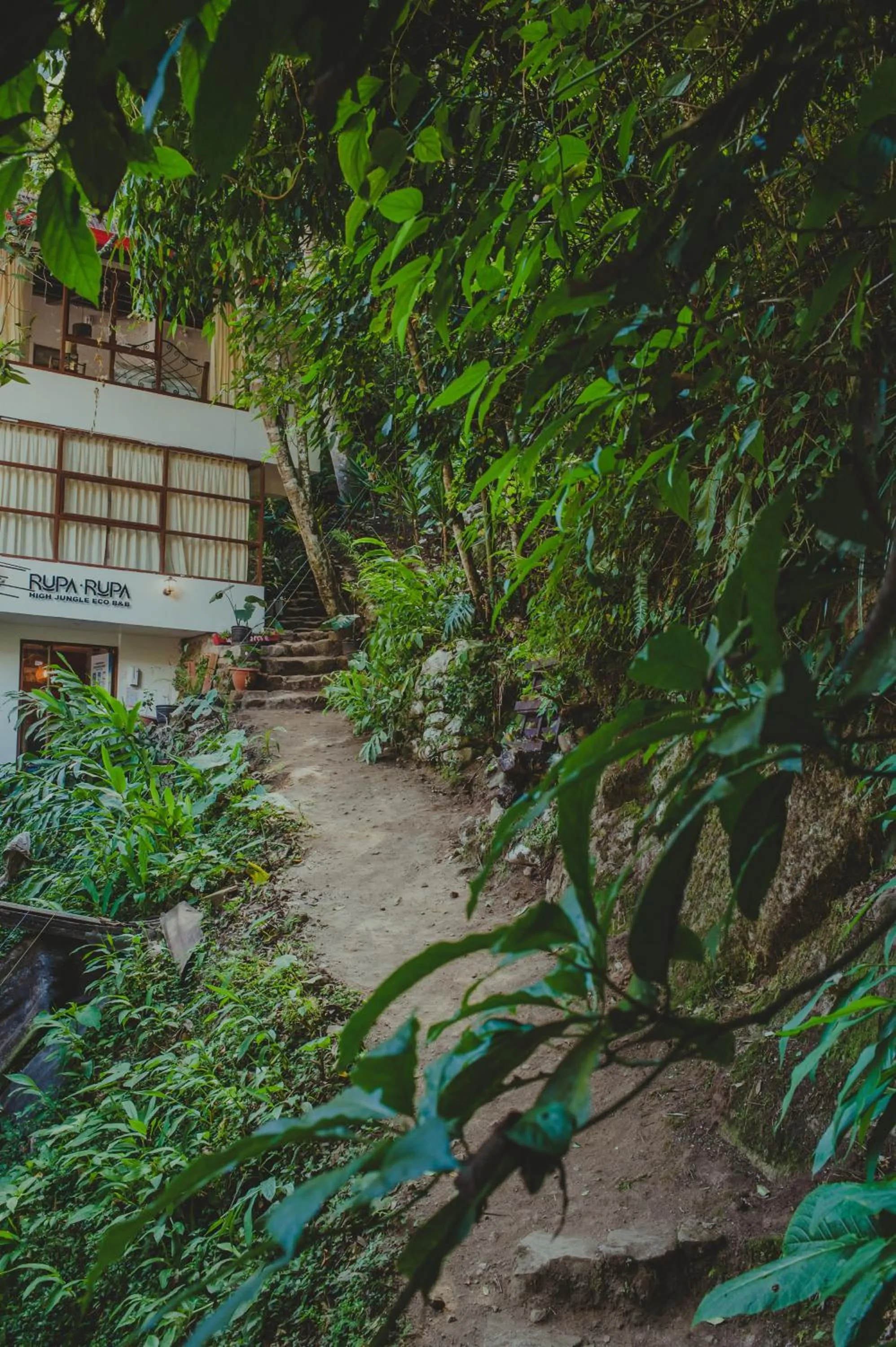 Facade/entrance in Rupa Rupa High Jungle Eco B&B