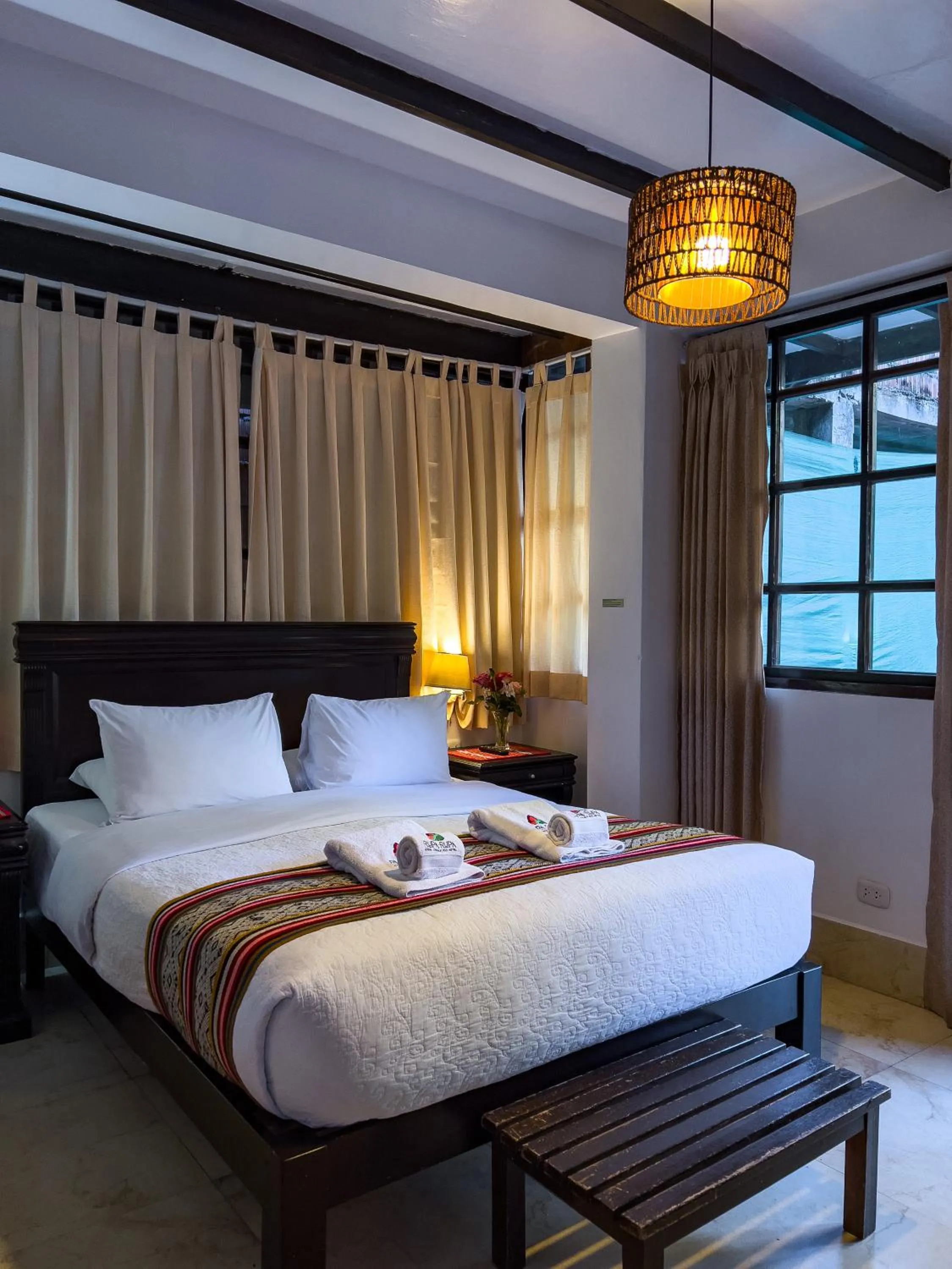 Bed in Rupa Rupa High Jungle Eco B&B