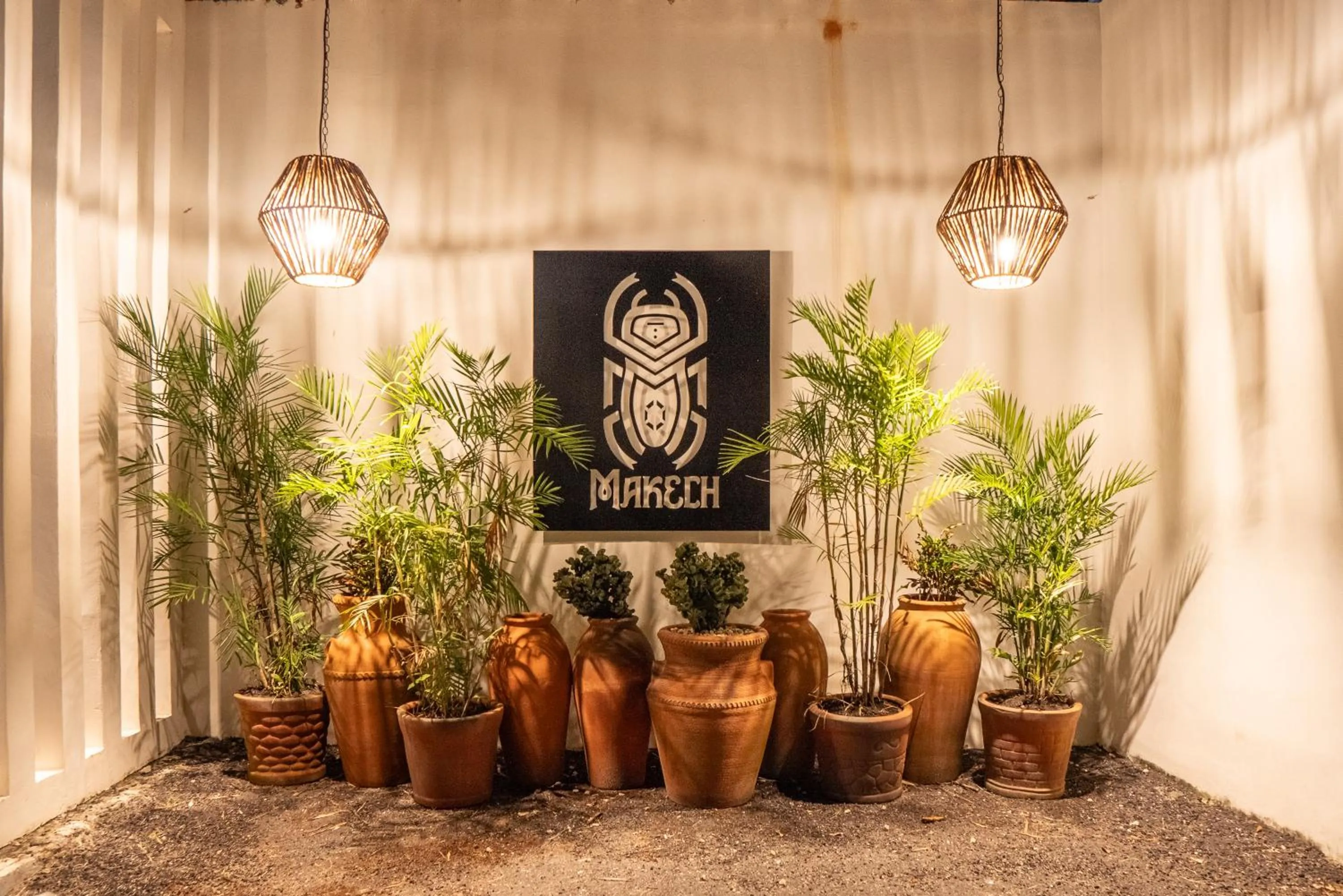 Property logo or sign in Hotel Makech