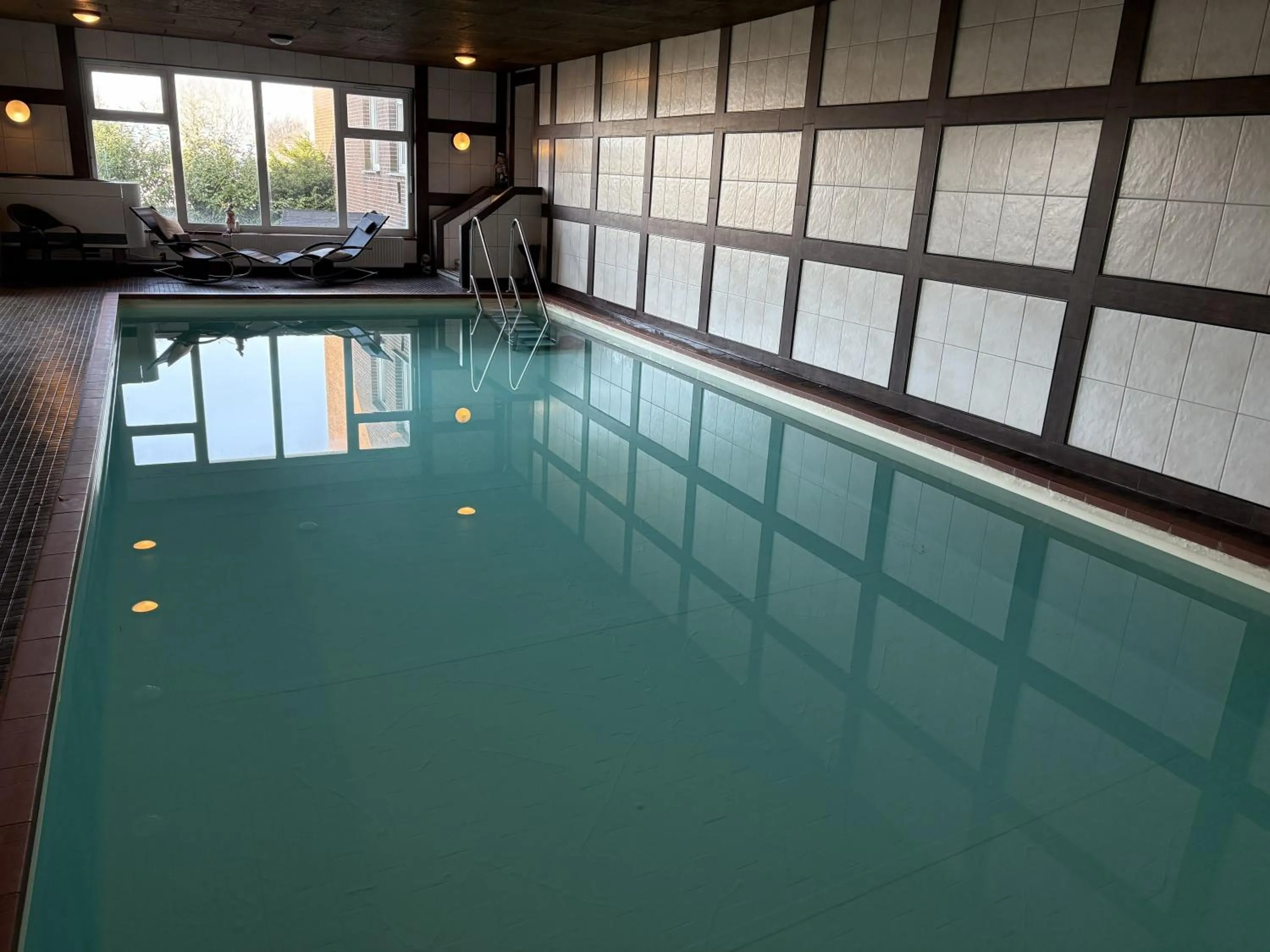 Swimming pool in Hotel Wernerwald