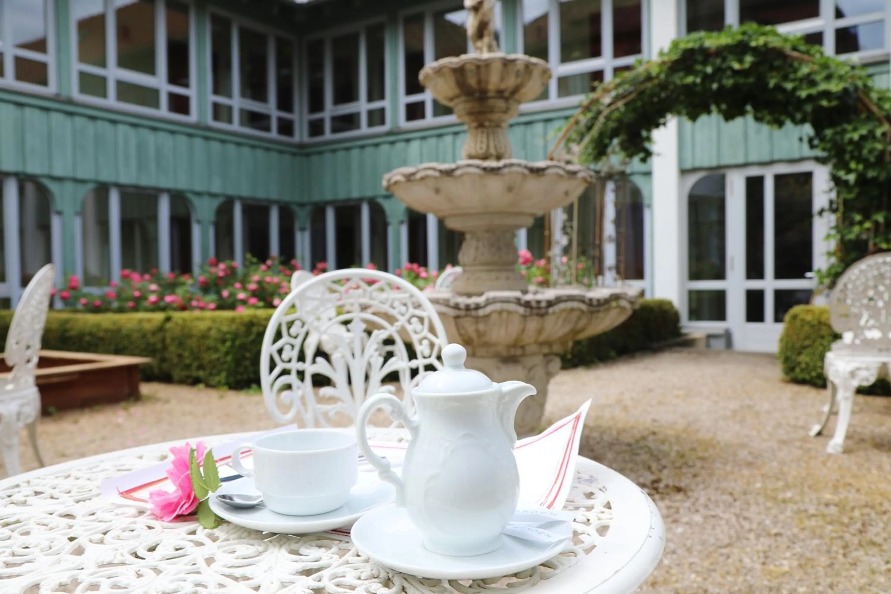 Patio in eXo Hotel Franka Bamberg - by NeVo Hotels