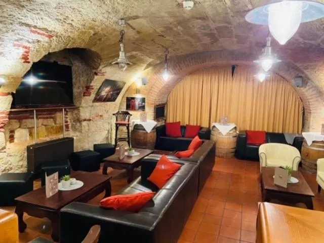 Lounge or bar in Hotel Goldener Adler Garni