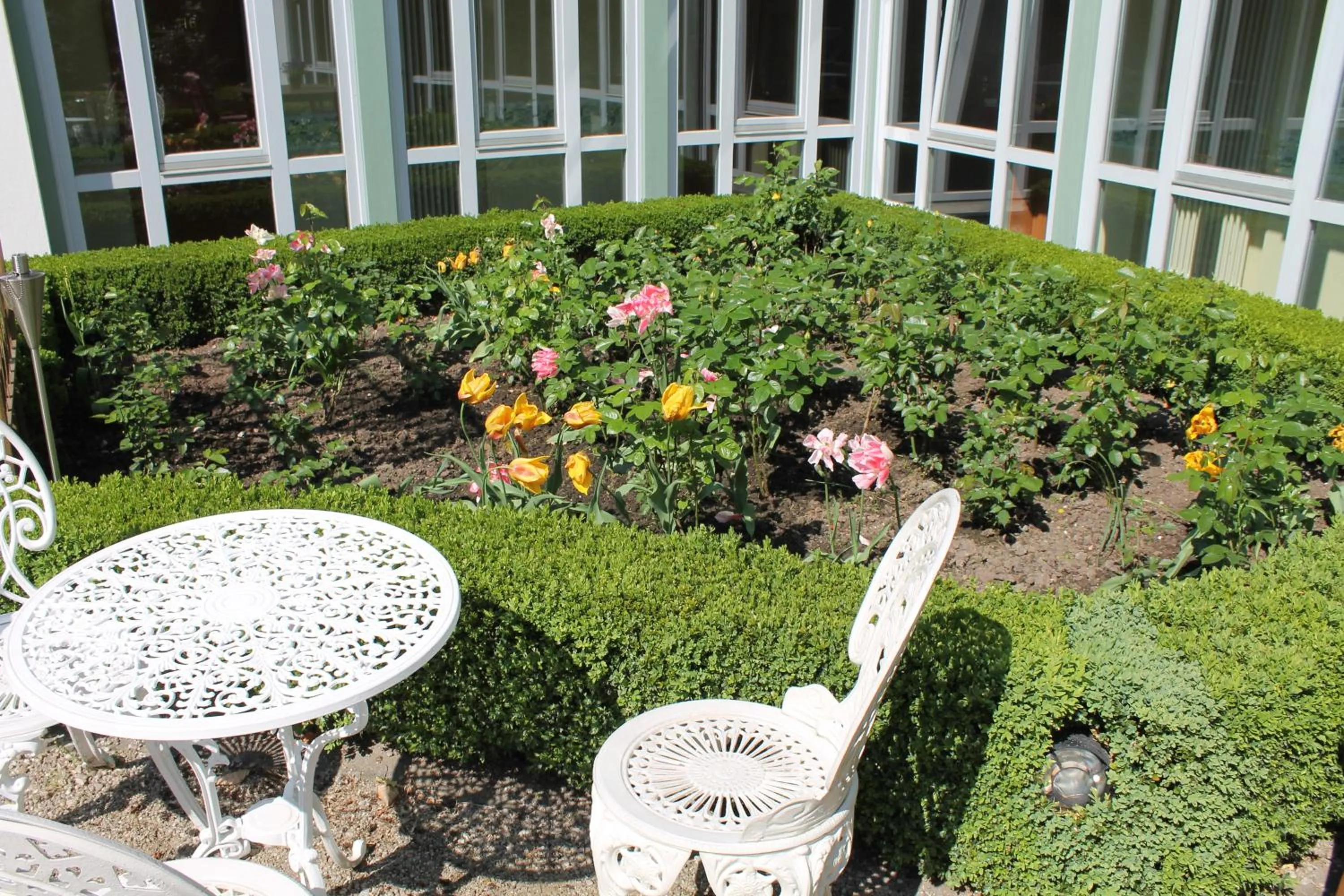 Patio in eXo Hotel Franka Bamberg - by NeVo Hotels