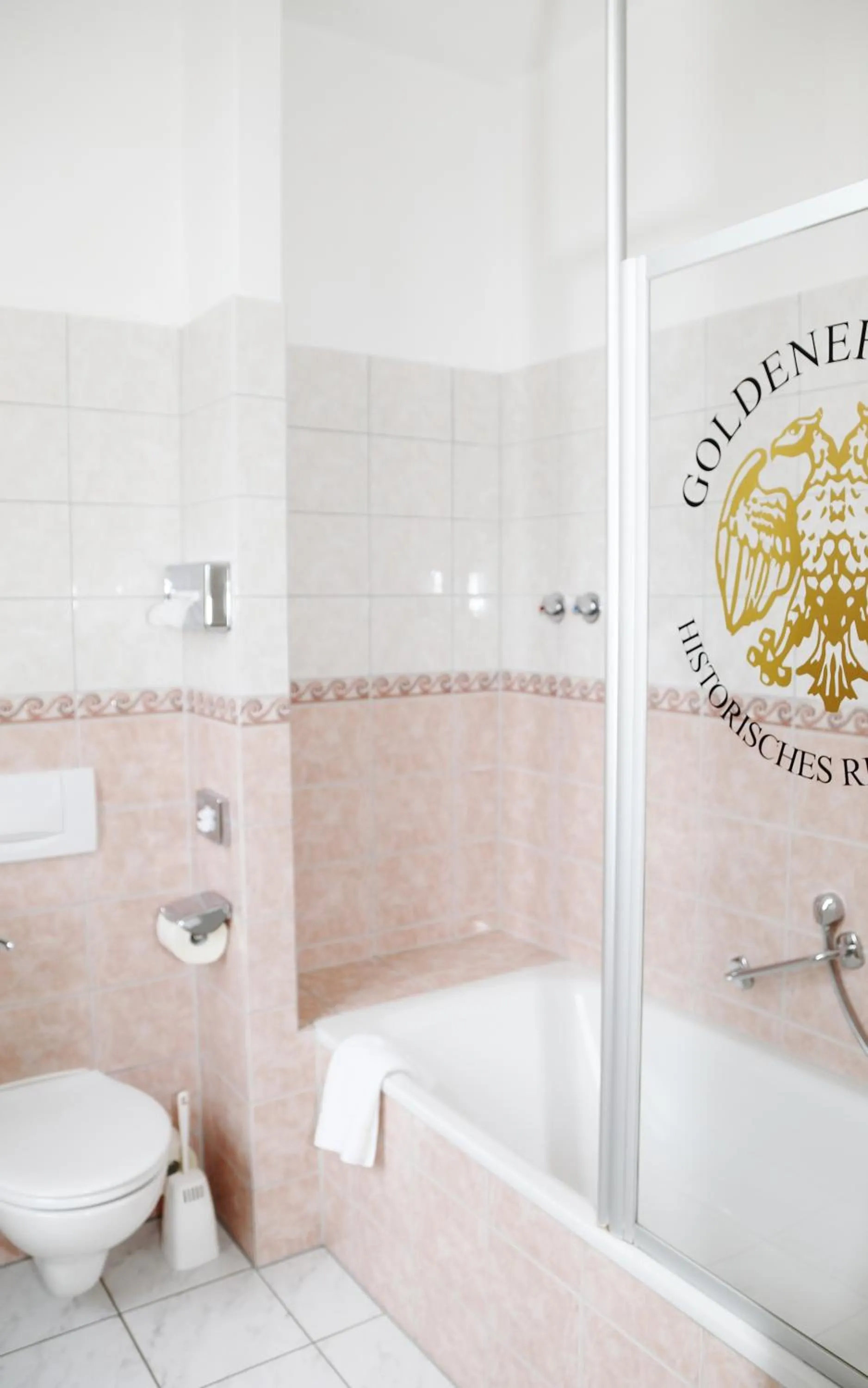 Bathroom in eXo Hotel Franka Bamberg - by NeVo Hotels