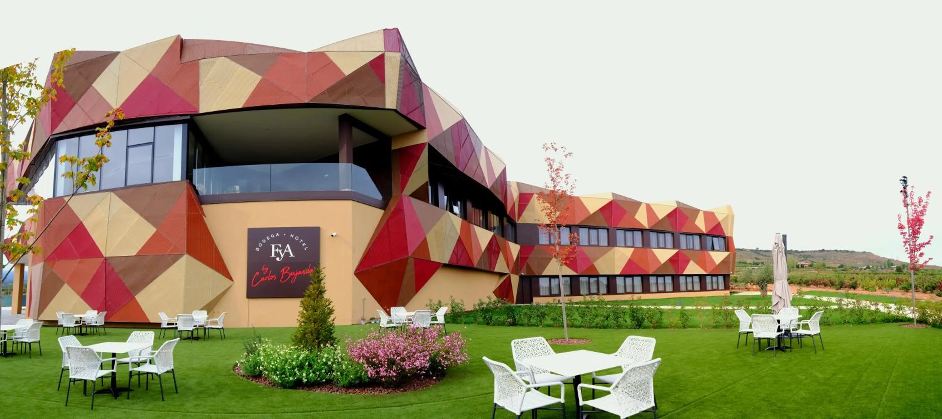 Garden in Hotel Bodega FyA - GRUPO PIÉROLA