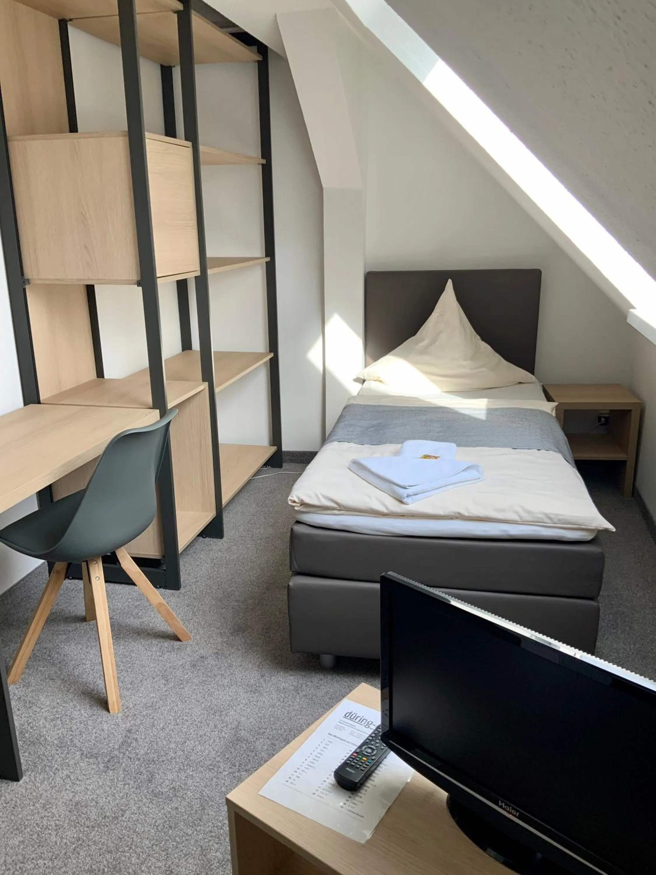 Bed in Bluhm's Hotel & Restaurant am Markt