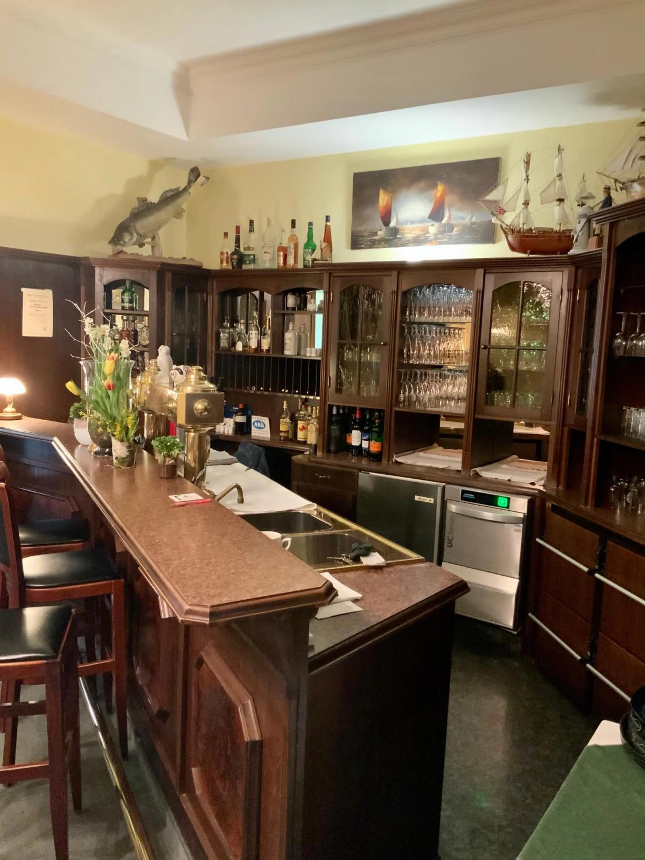 Lounge or bar in Bluhm's Hotel & Restaurant am Markt