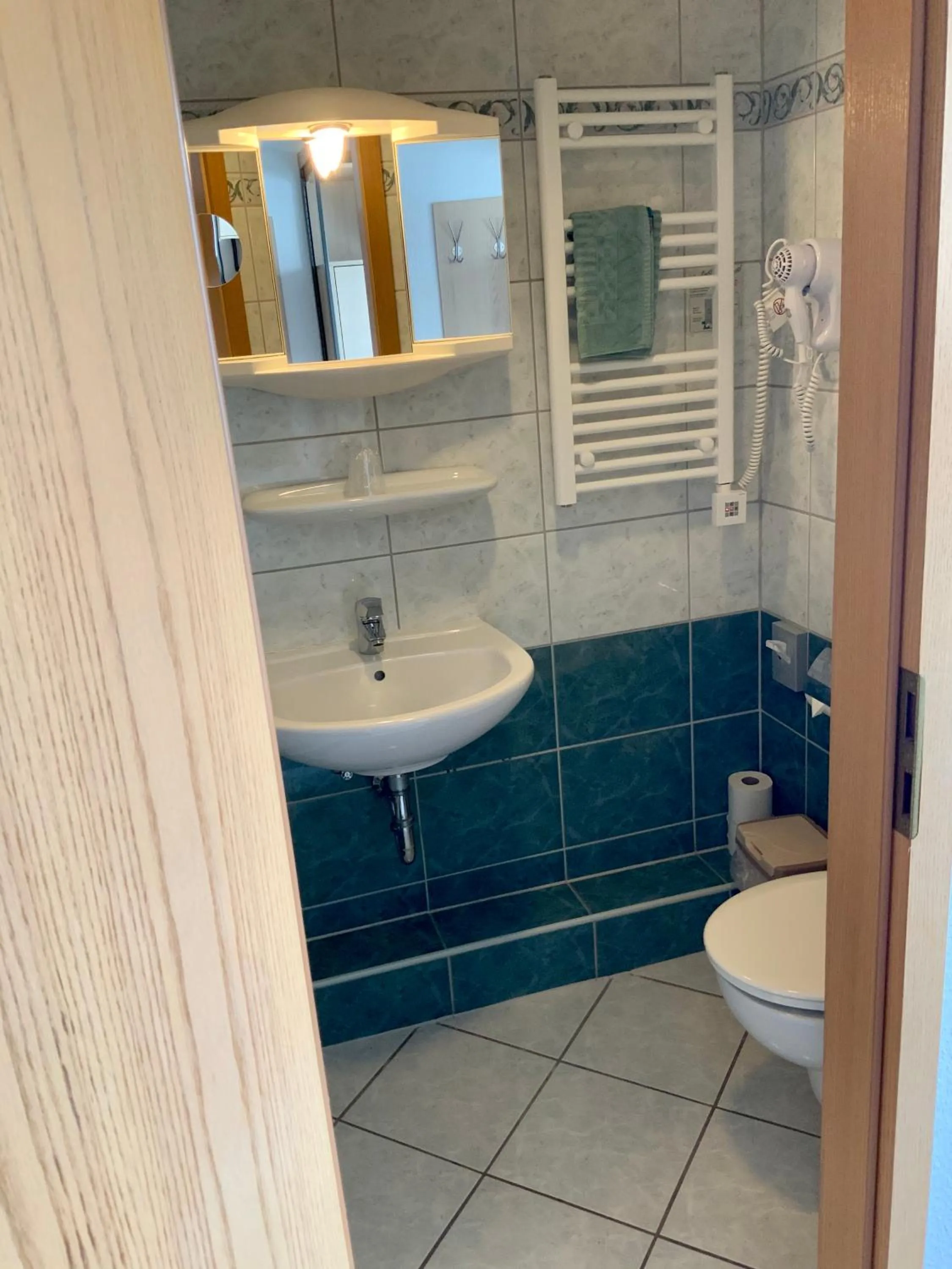 Bathroom in Bluhm's Hotel & Restaurant am Markt