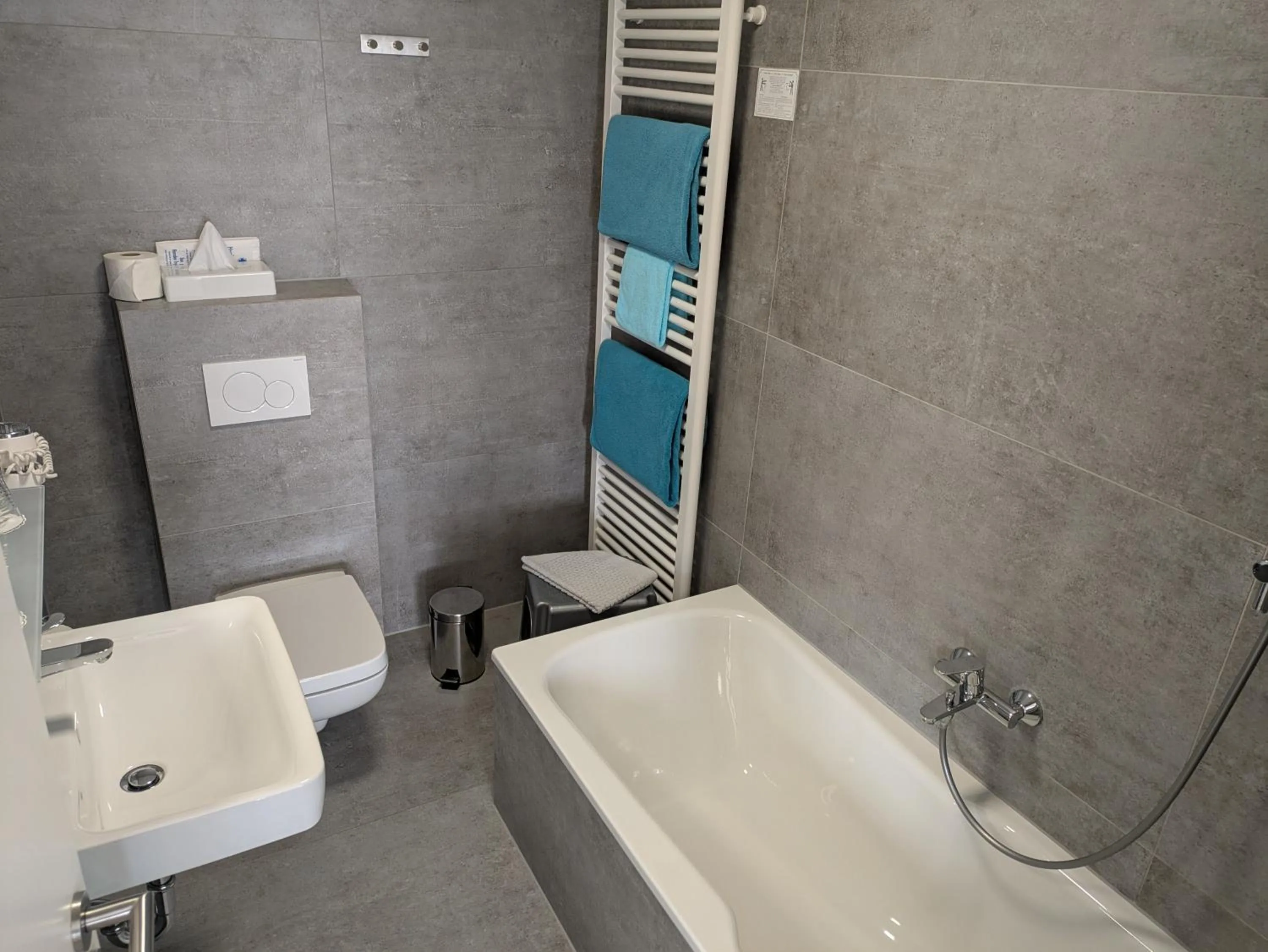 Bathroom in Hotel Odenwaldblick