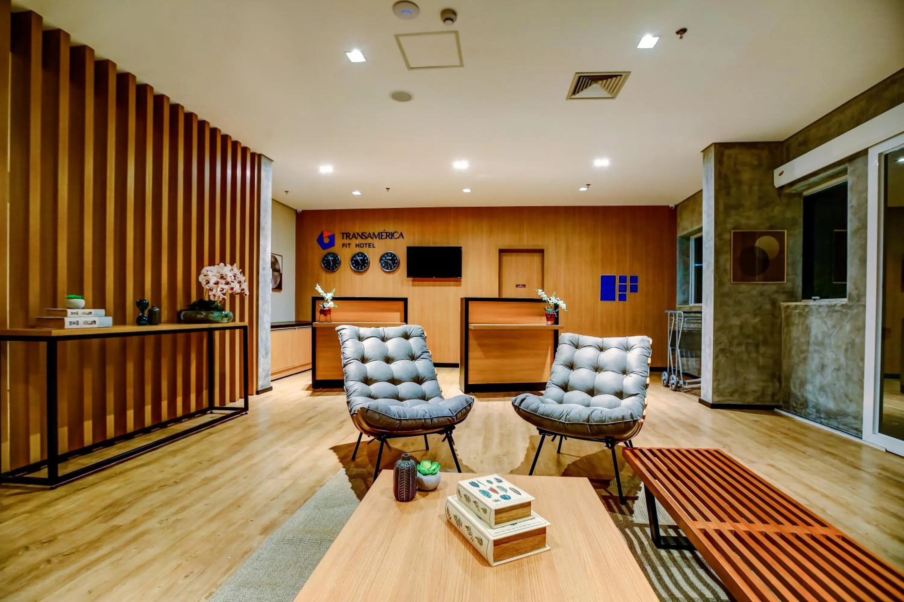 Lobby or reception in Transamerica Fit Sorriso