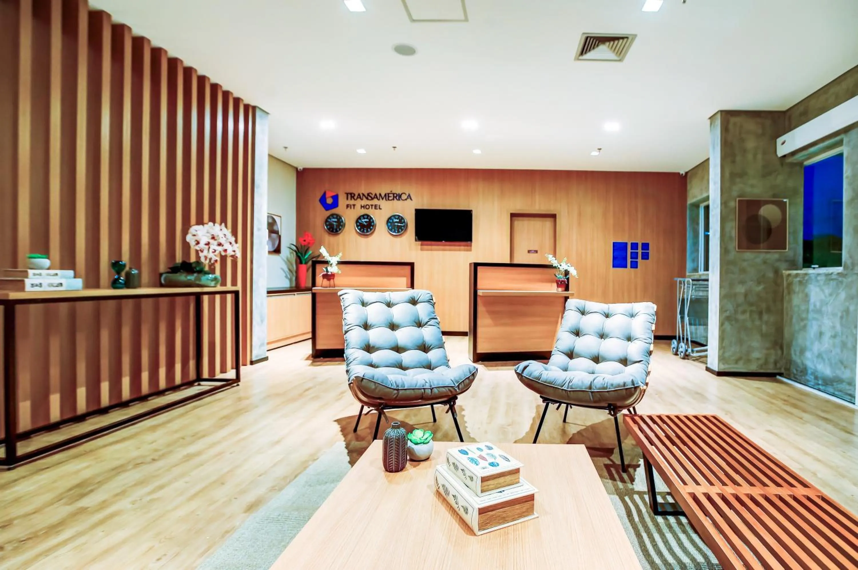 Lobby or reception in Transamerica Fit Sorriso