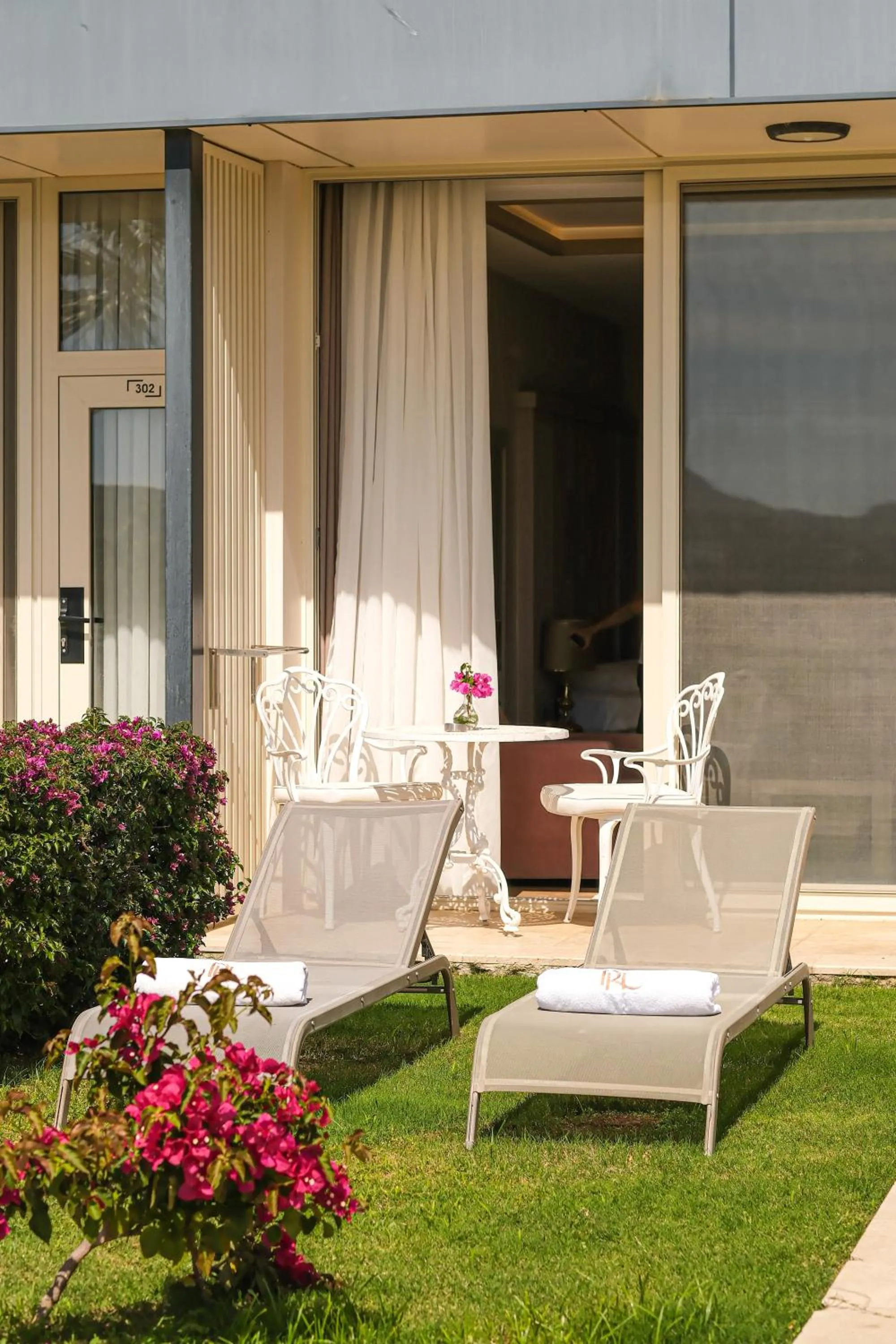 Patio in Roas Hotel Bodrum - City Center