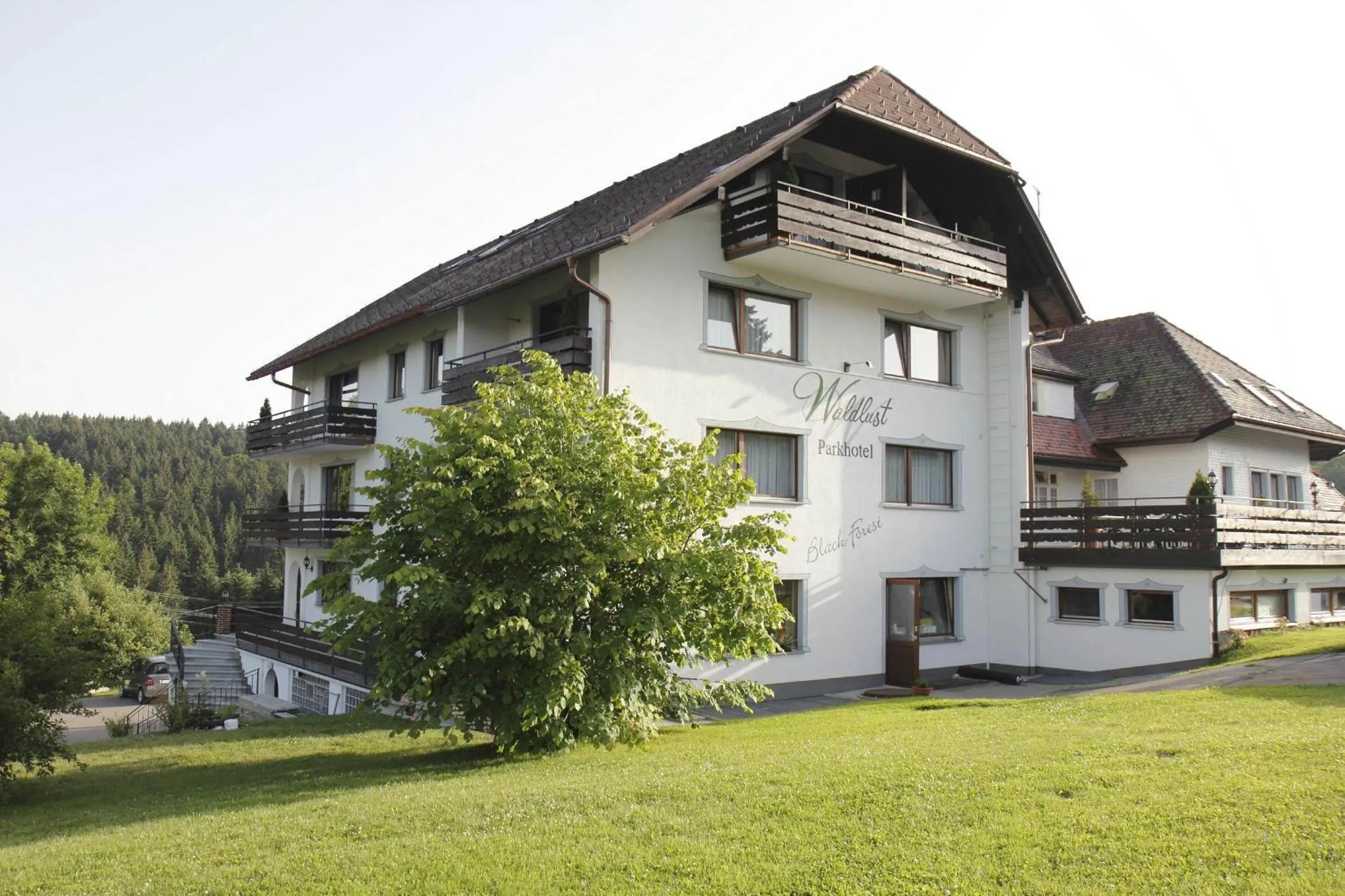 Facade/entrance in Parkhotel Waldlust