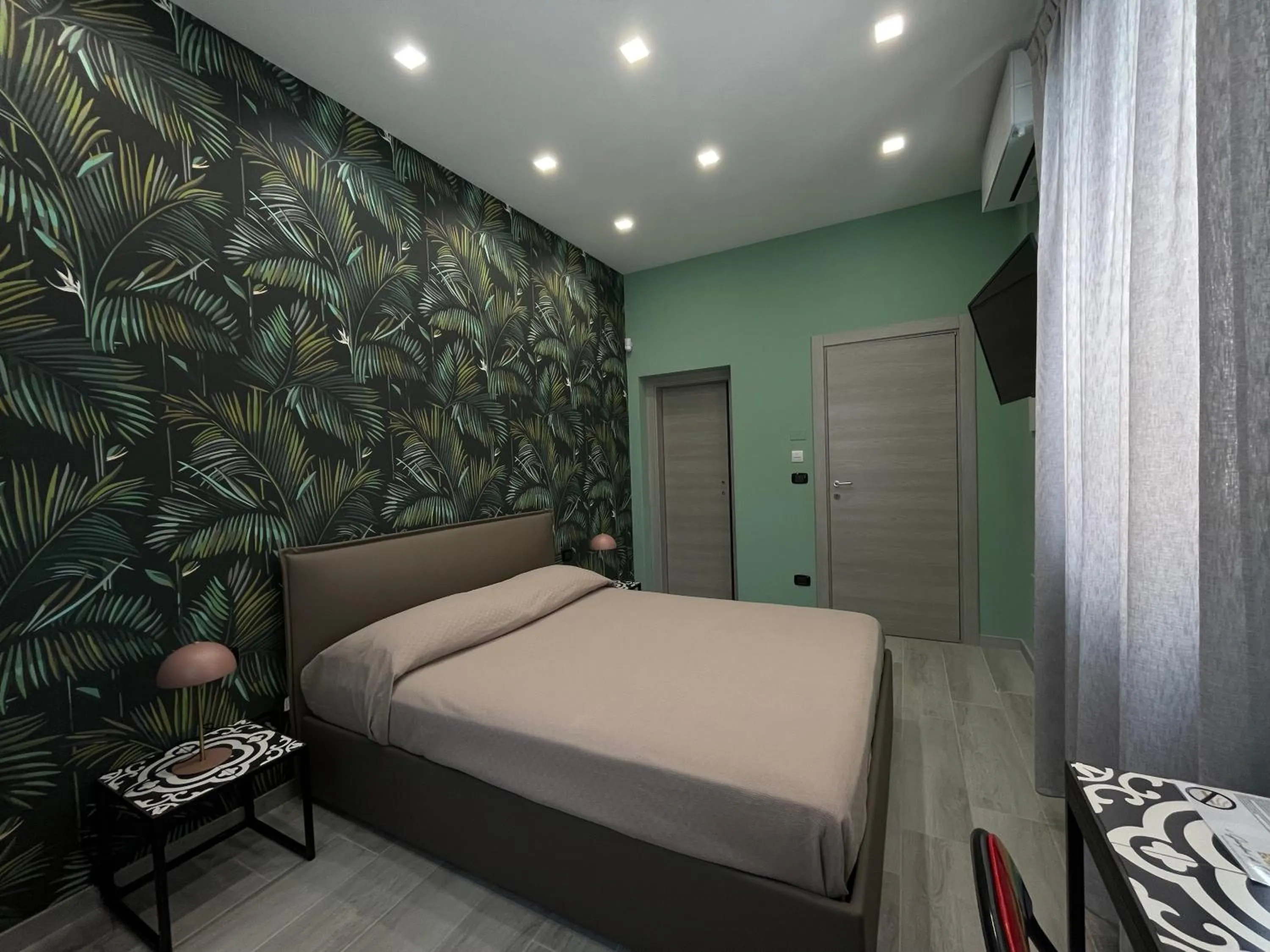 Bed in i Giardini di Rita- Rooms & Garden Loft