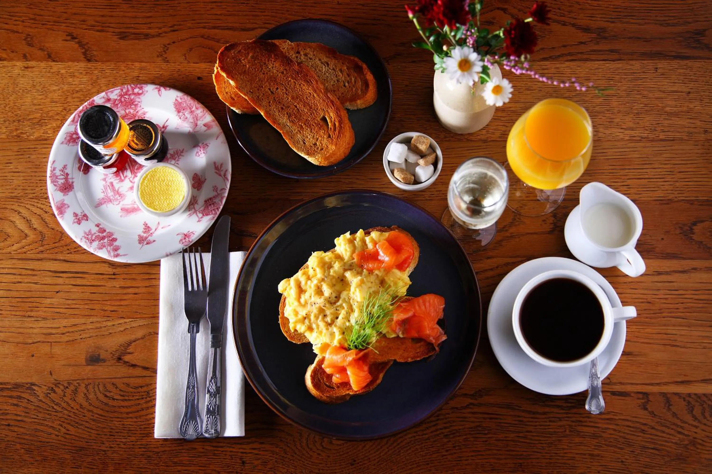 Breakfast in The Plough Inn