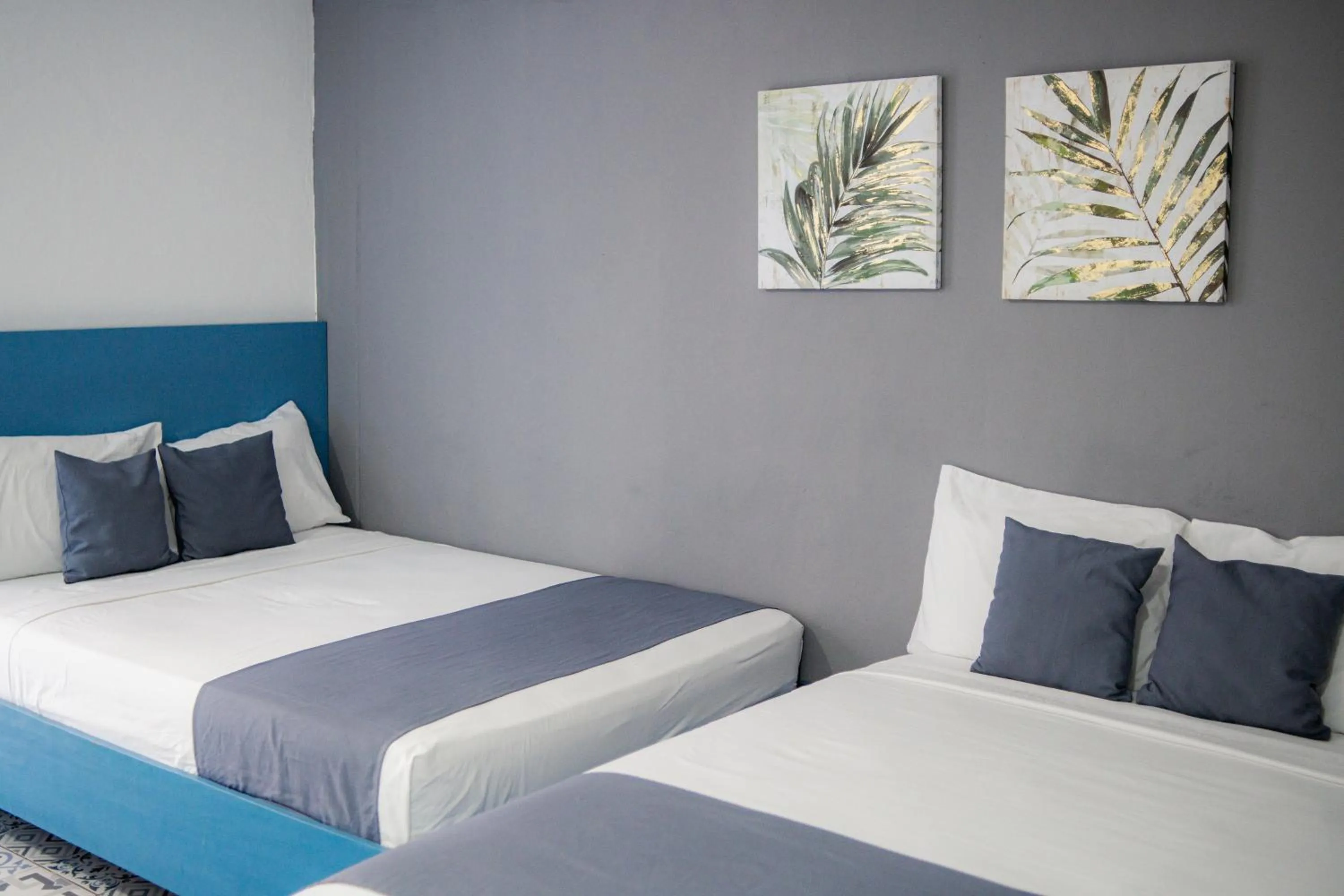 Bed in Hotel ADAZ Mediterráneo