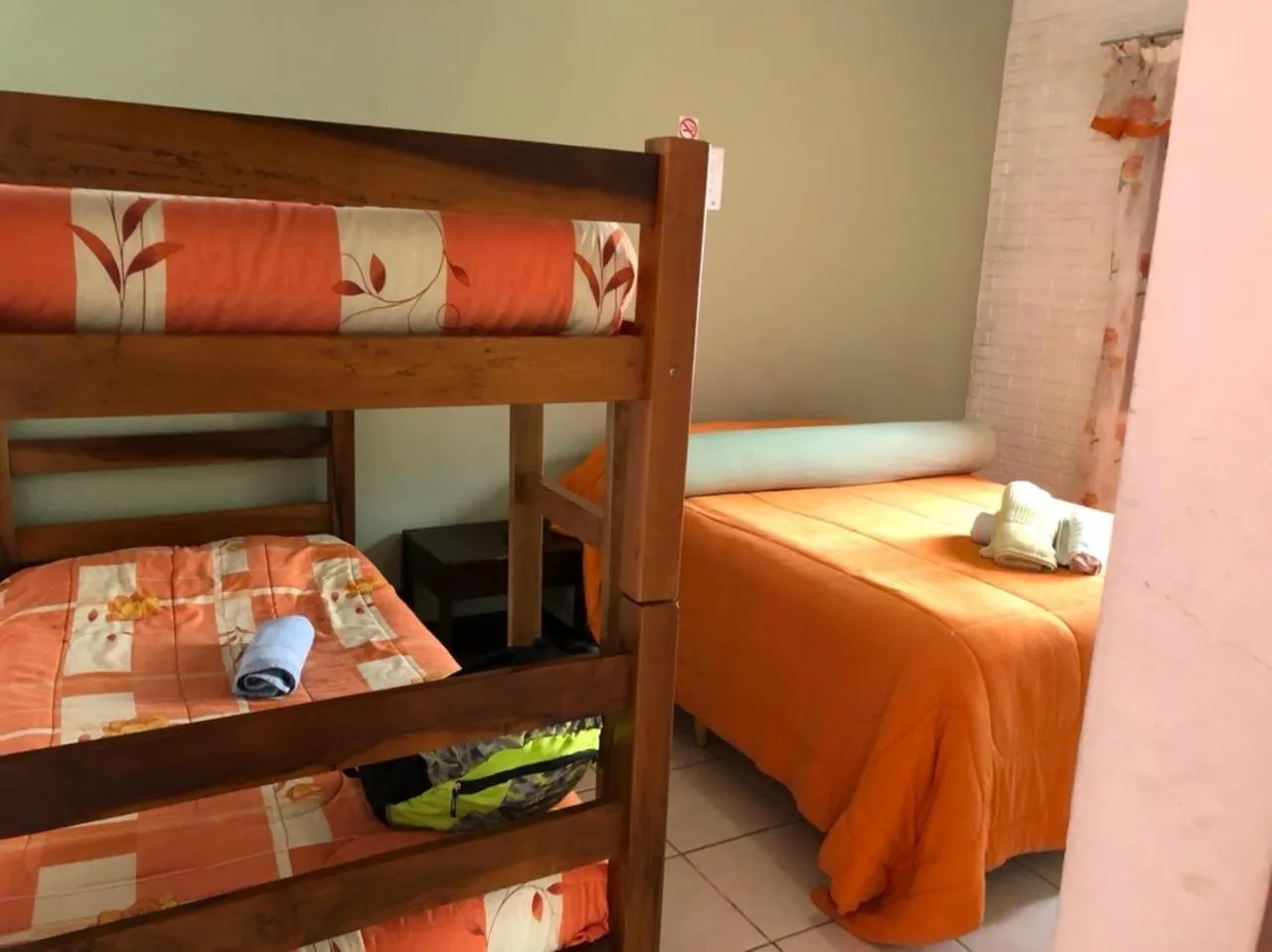 Bed in Colinas Capivari Suites