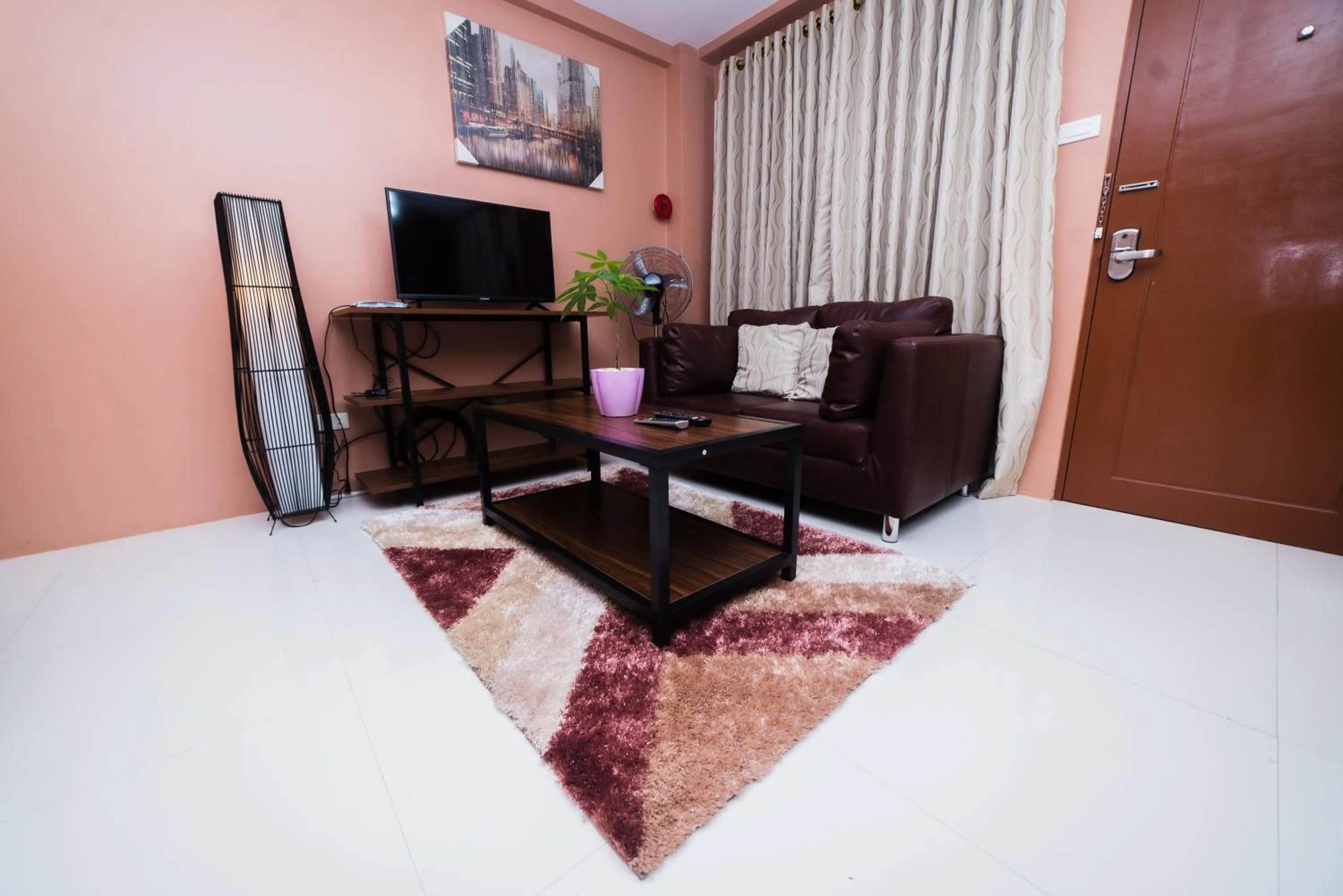 Living room in JSB Suites