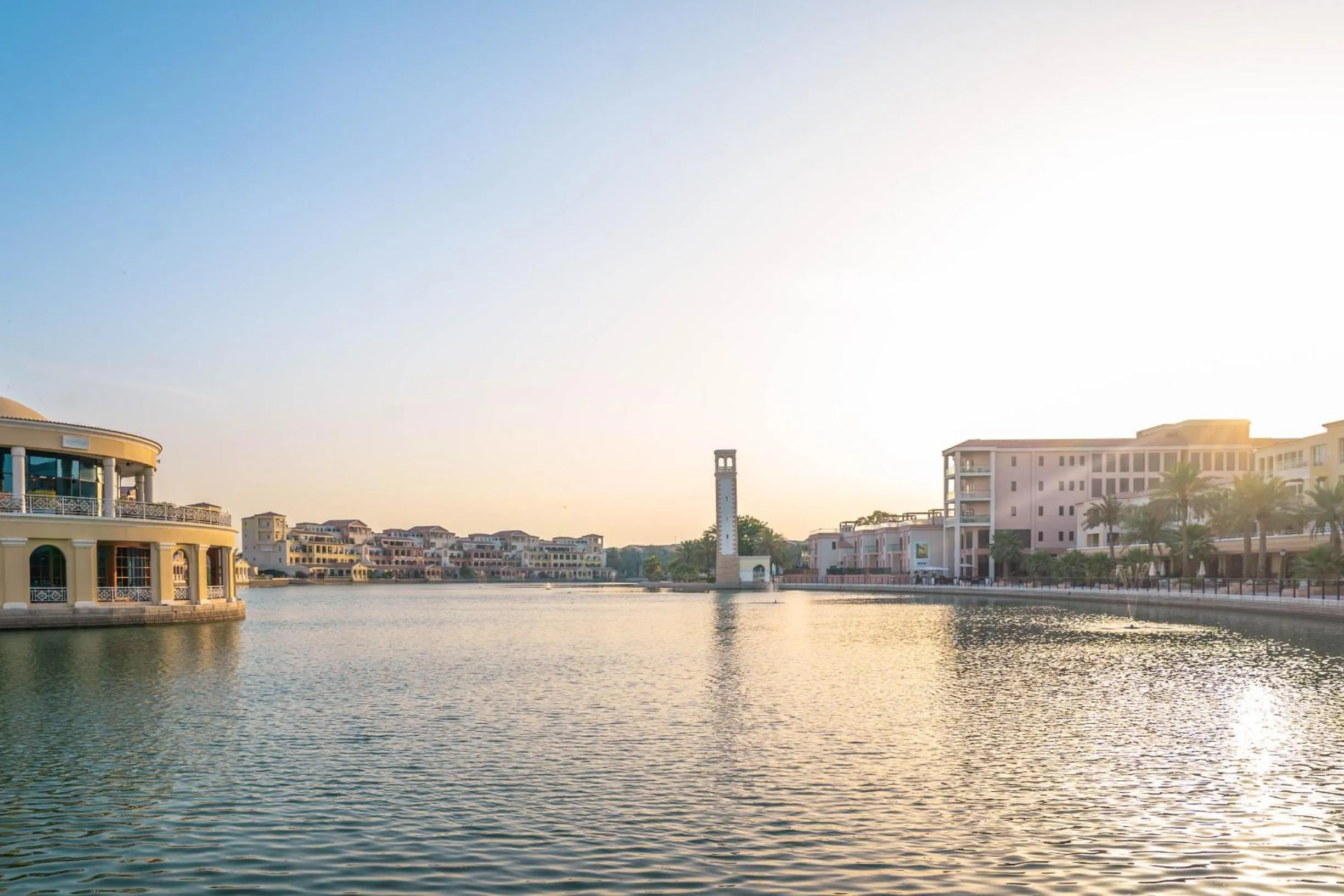 Lake view in Copthorne Lakeview Executive Apartments Dubai, Green Community
