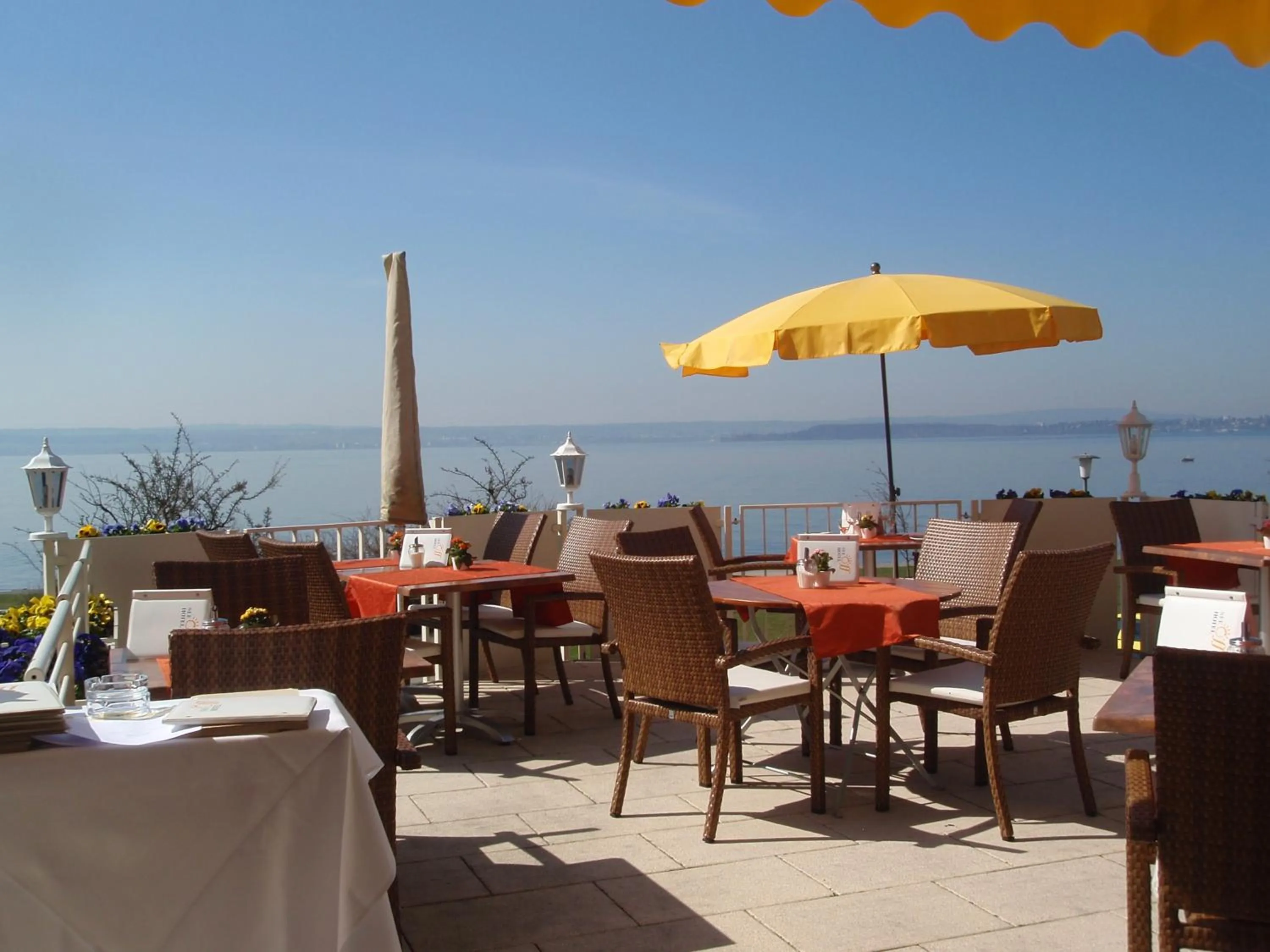 Balcony/Terrace in Seehotel OFF