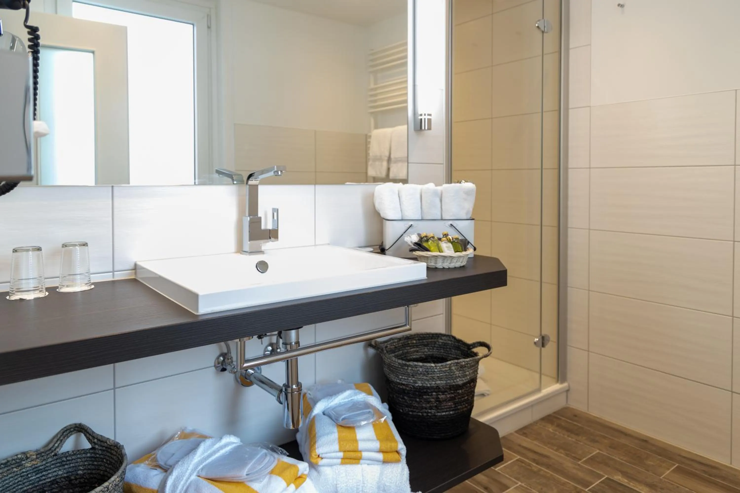 Shower in Hotel Braunschweiger Hof