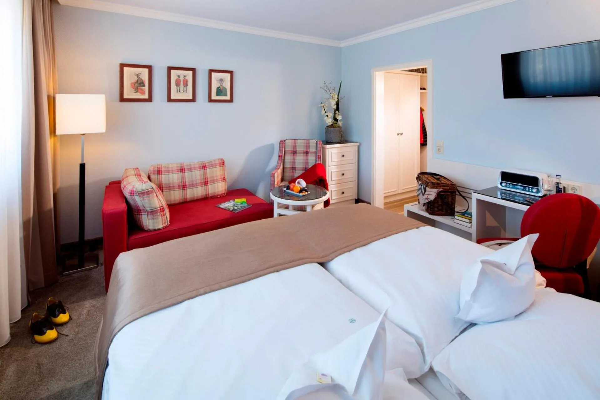 Bed in Hotel Braunschweiger Hof