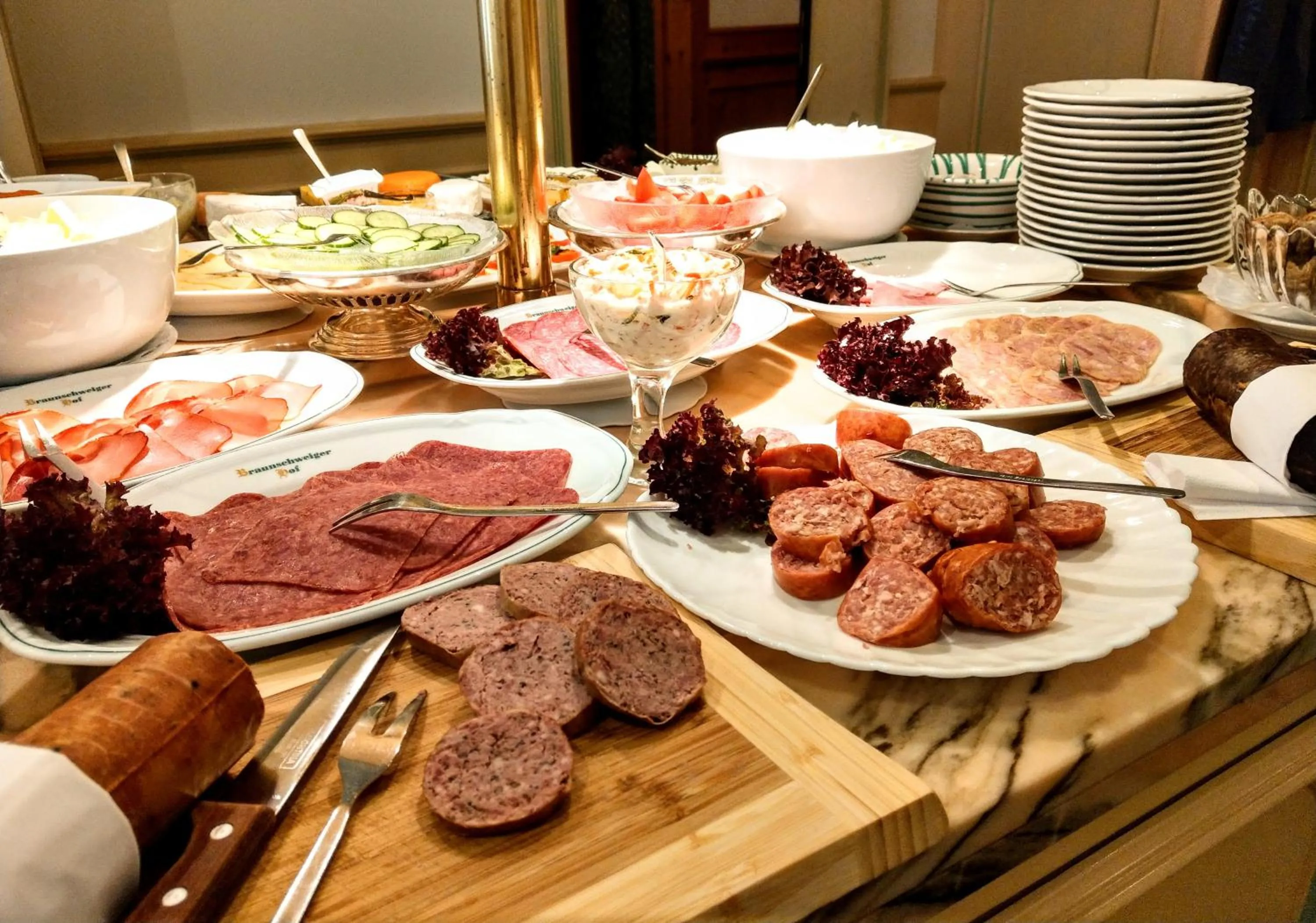 Food and drinks in Hotel Braunschweiger Hof