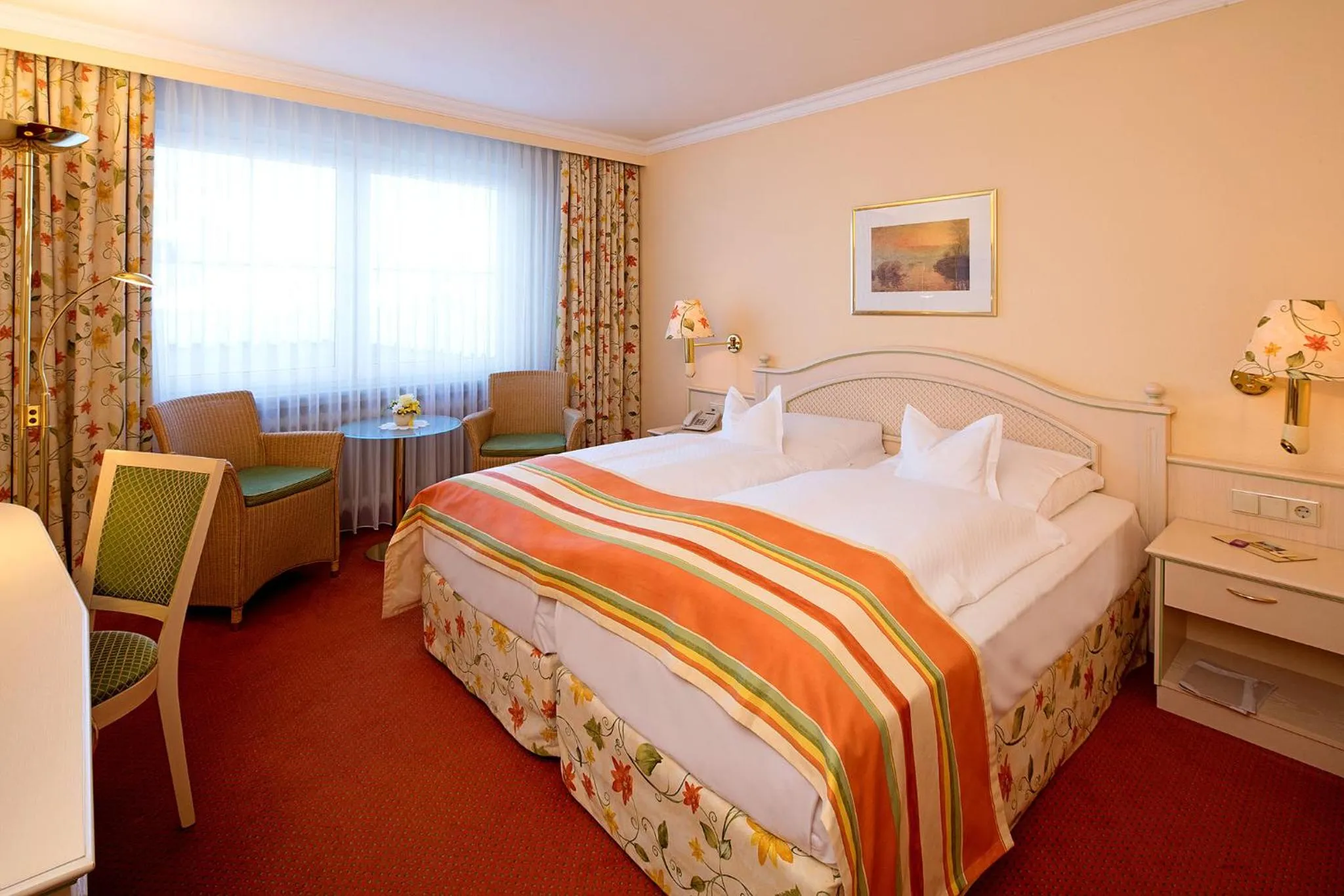 Bed in Hotel Braunschweiger Hof