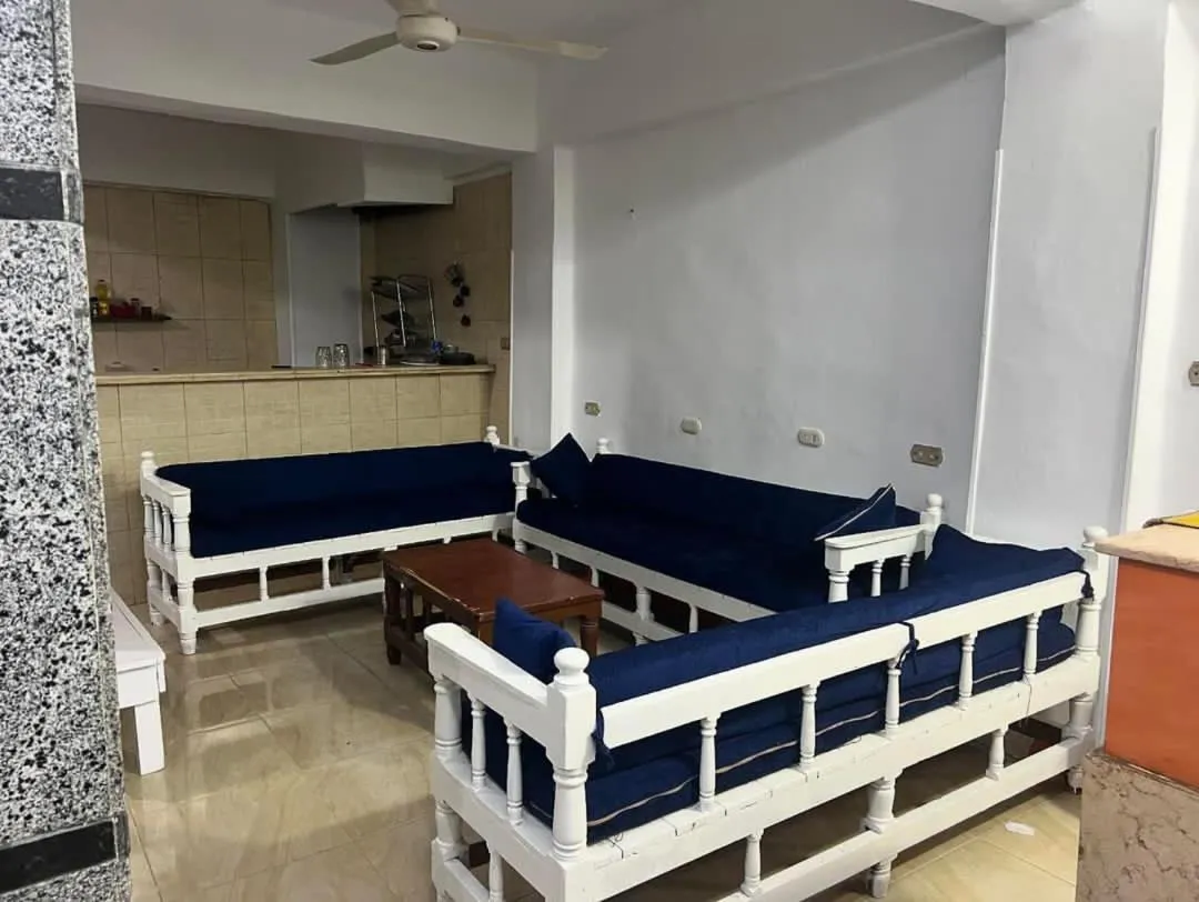 Seating area in SWEET HOSTEL LUXOR