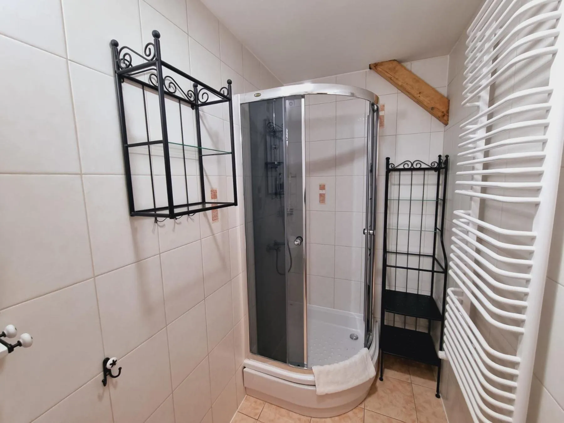 Shower in Hotel Zamkowy Młyn