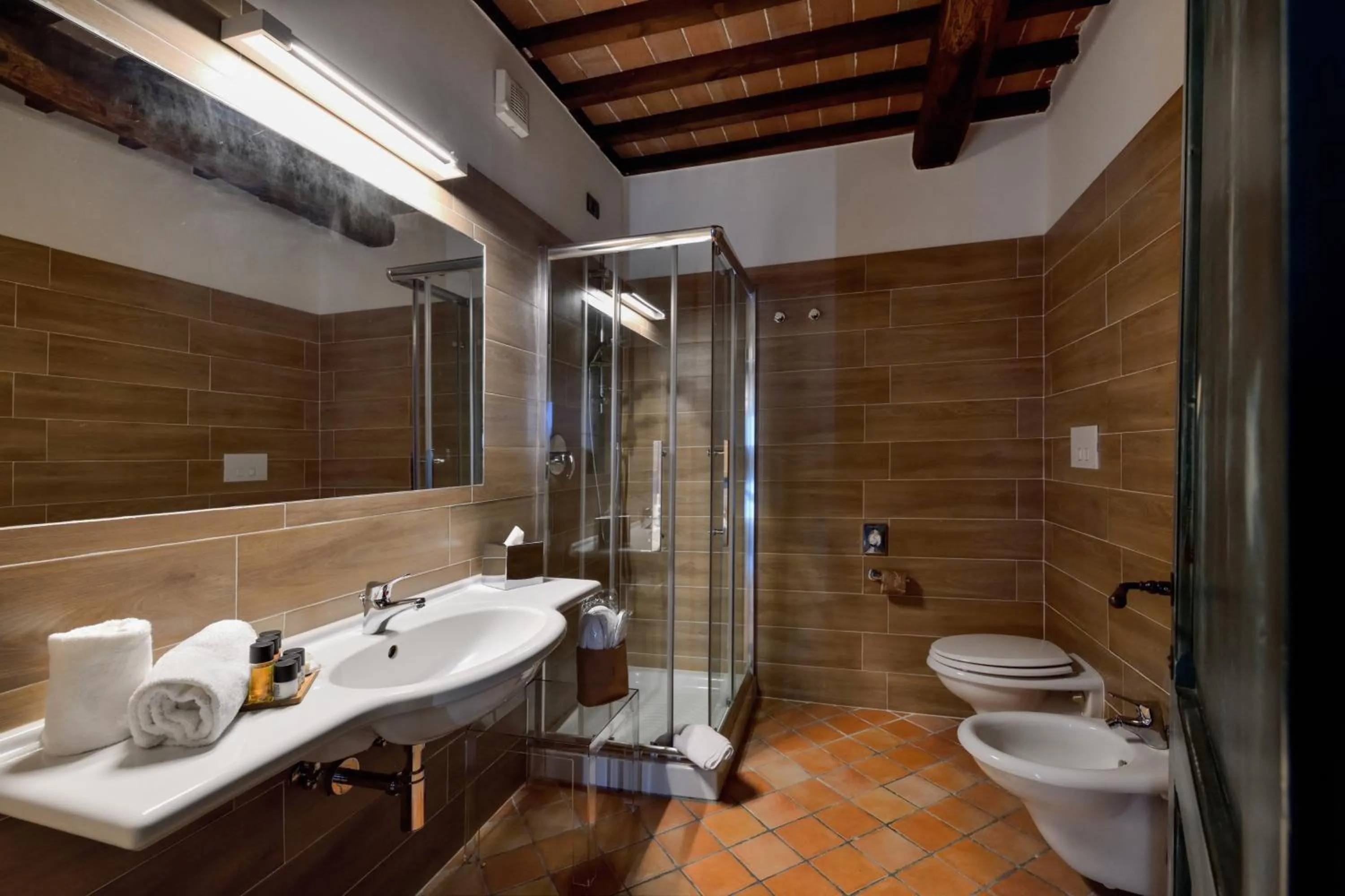 Bathroom in Porsenna Resort