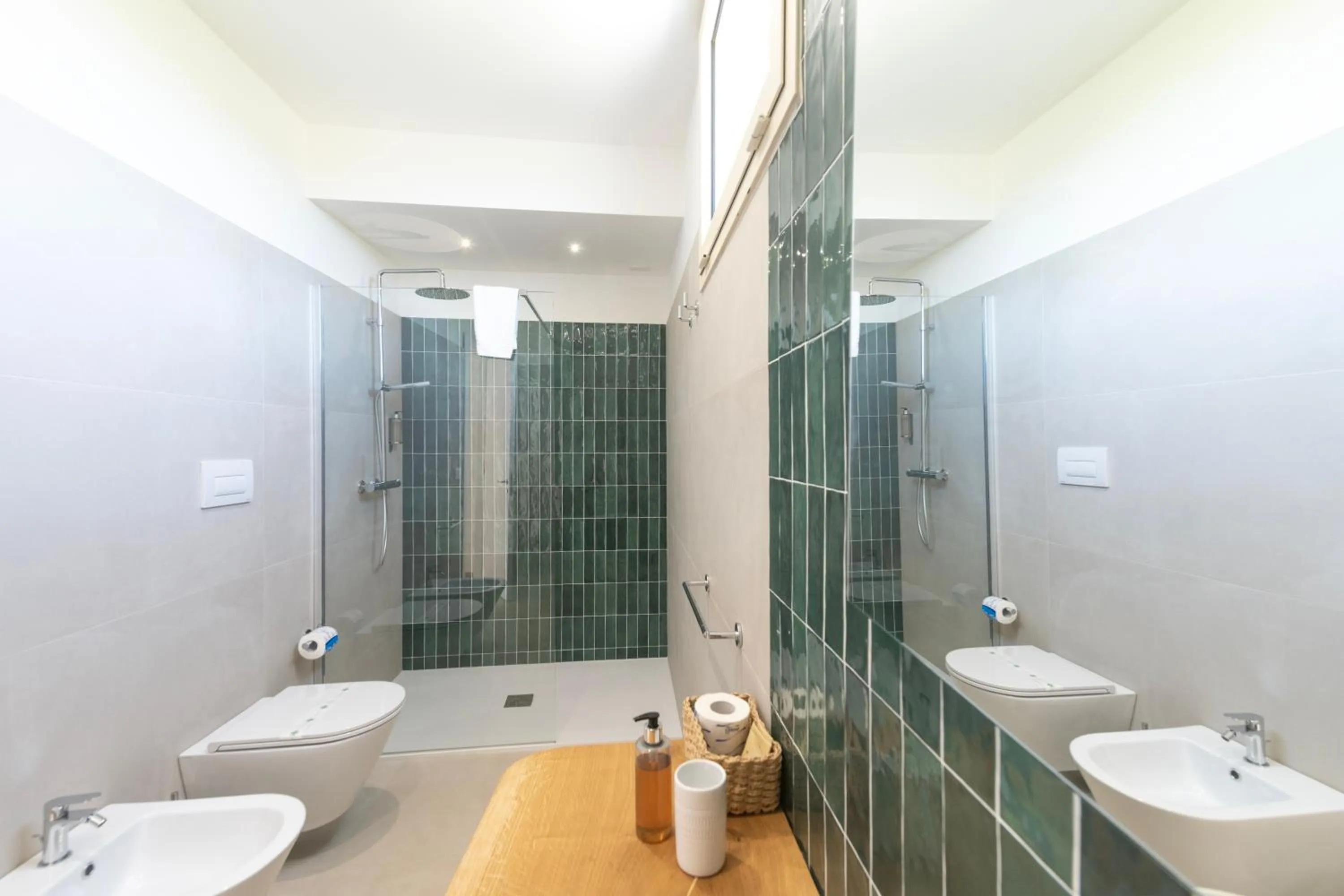 Shower in Livantea Agriresort e Residence