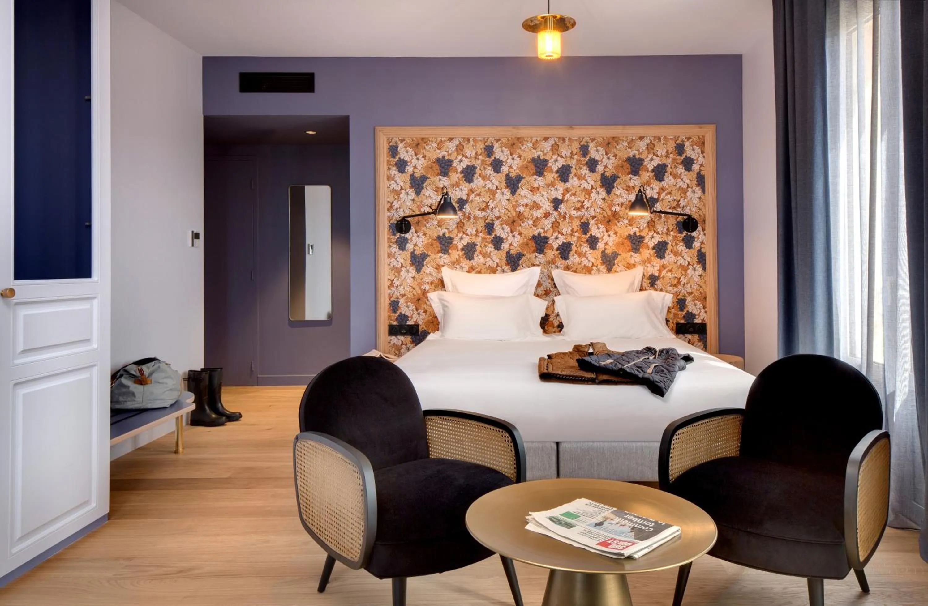 Bedroom, Bed in Château Fage La Maison des Vignes - Saint-Émilion