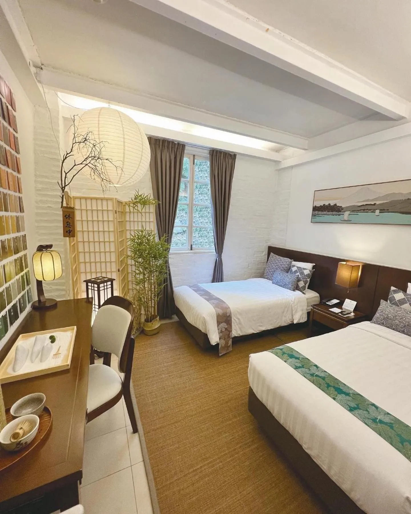 Bed in Heritage Lodge