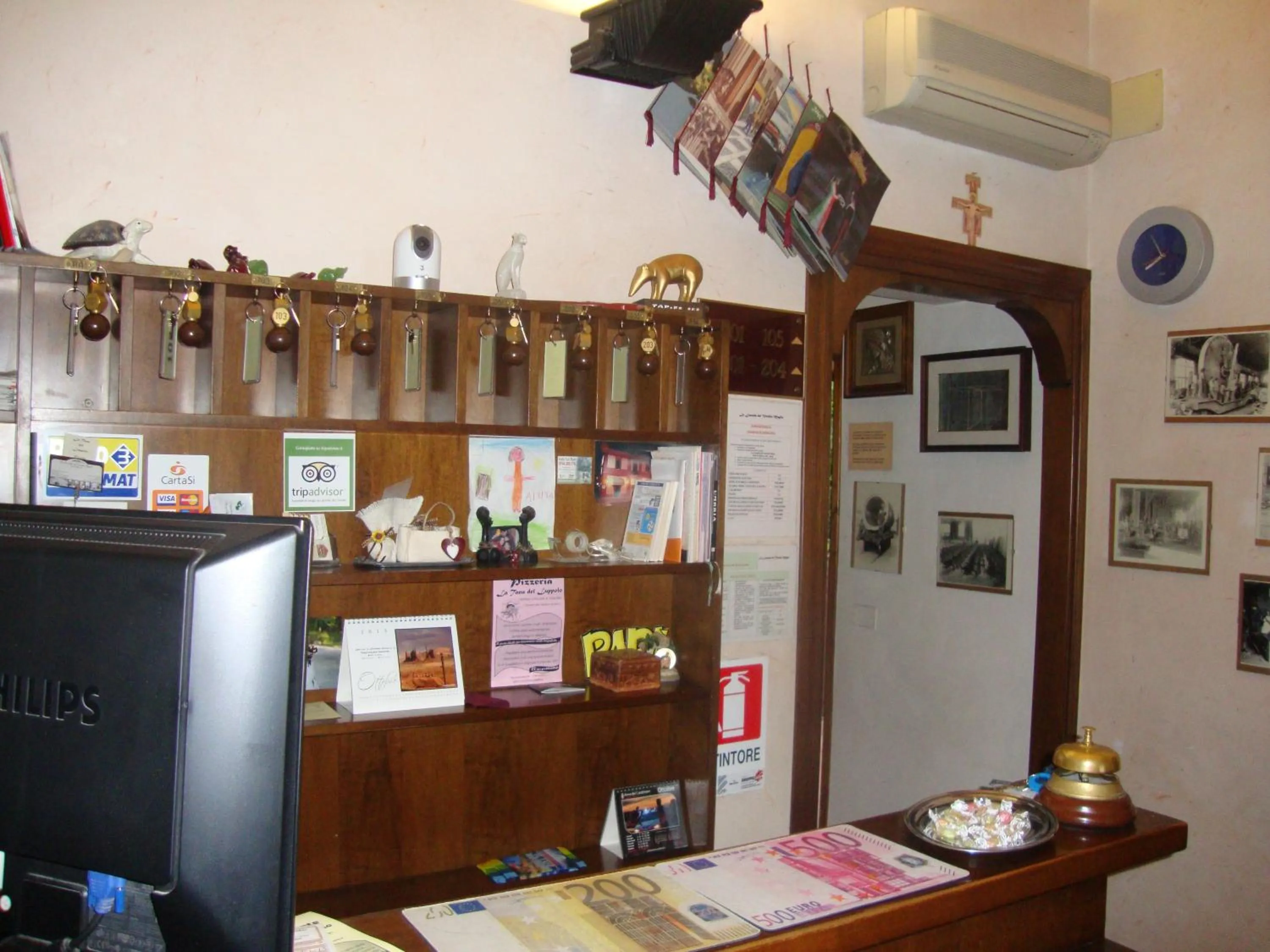 Lobby or reception in Locanda del Vecchio Maglio