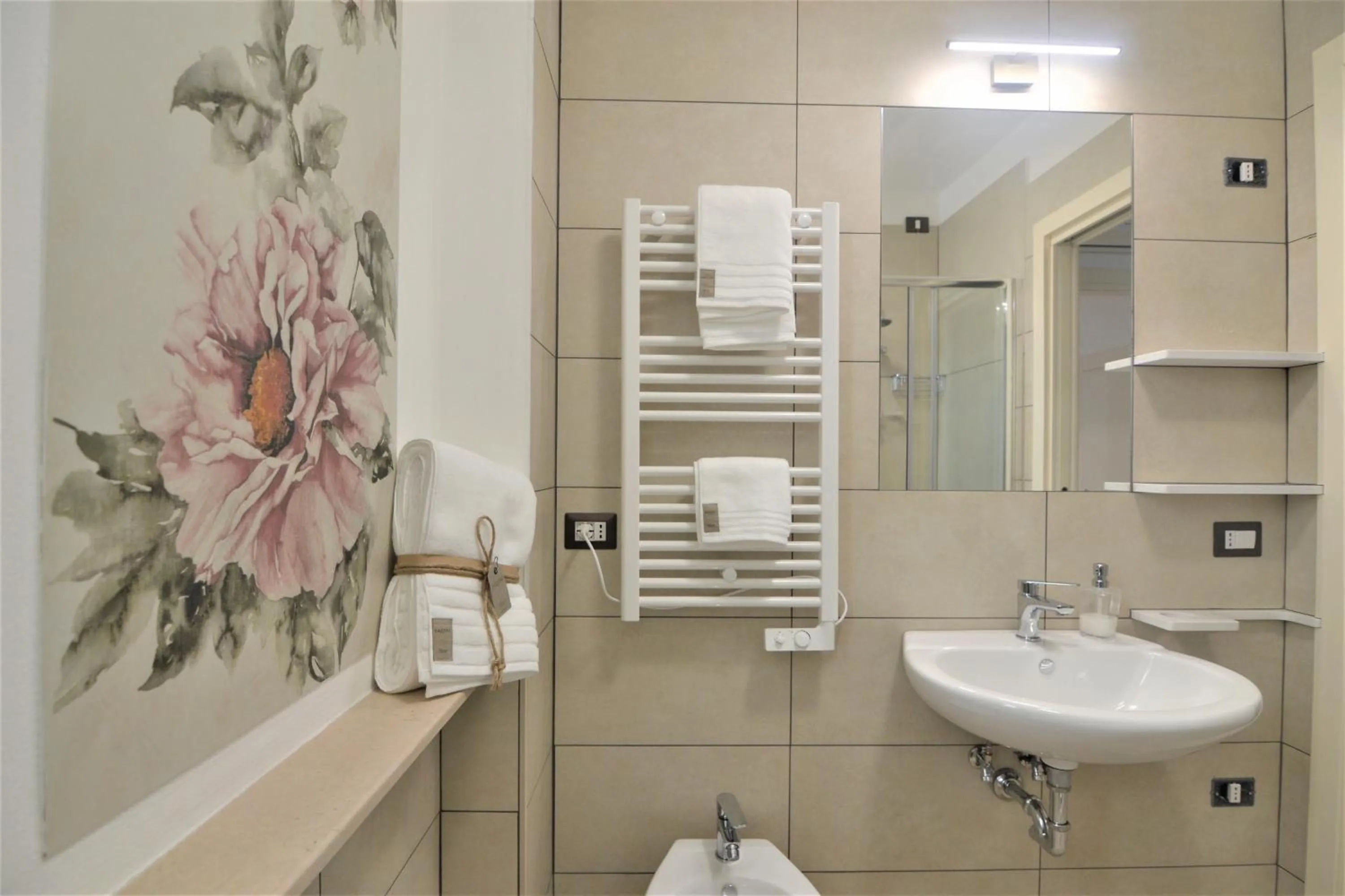 Bathroom in B&B Canavaccio