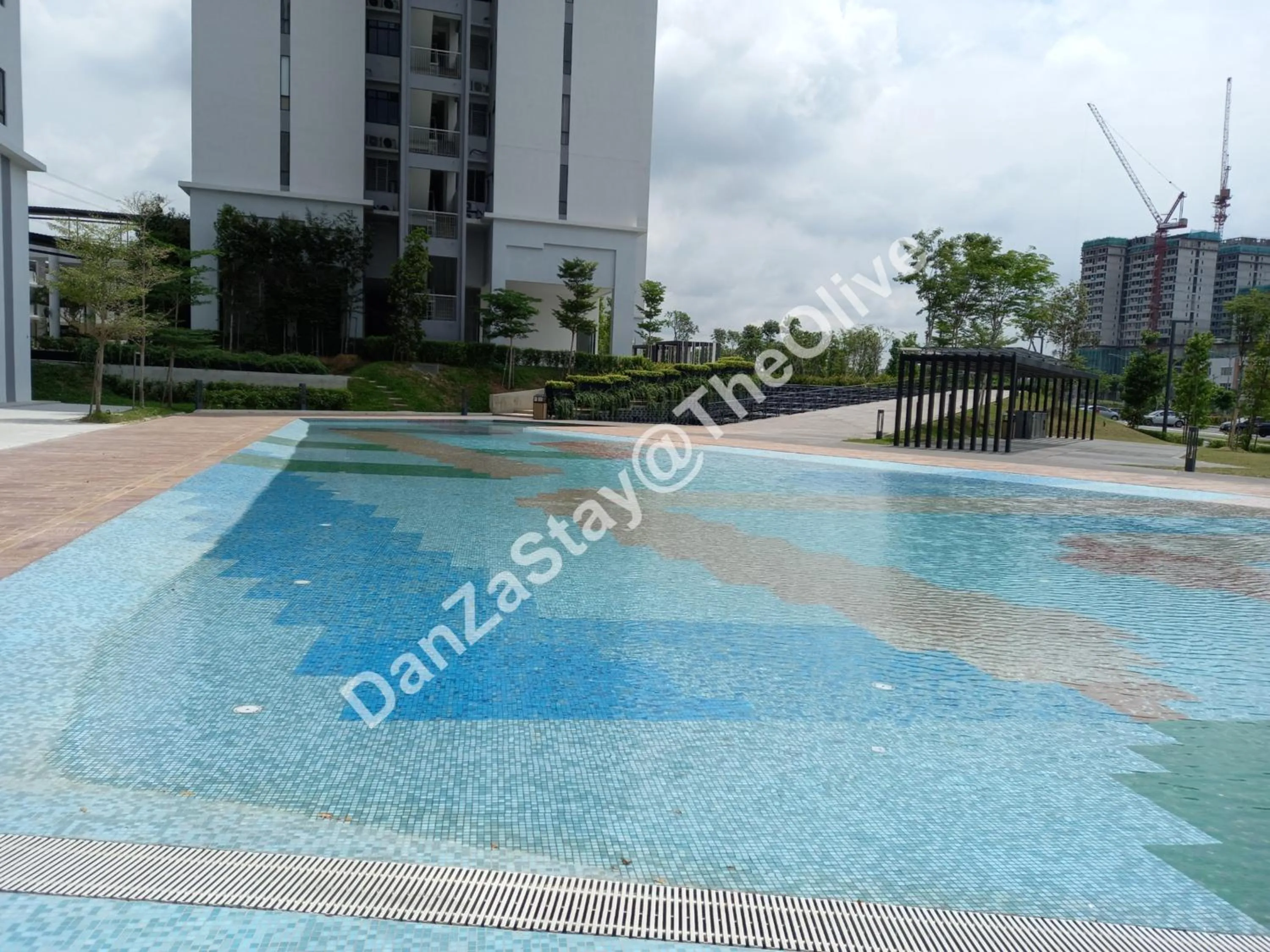 Swimming pool in DanZaStay@TheOlive