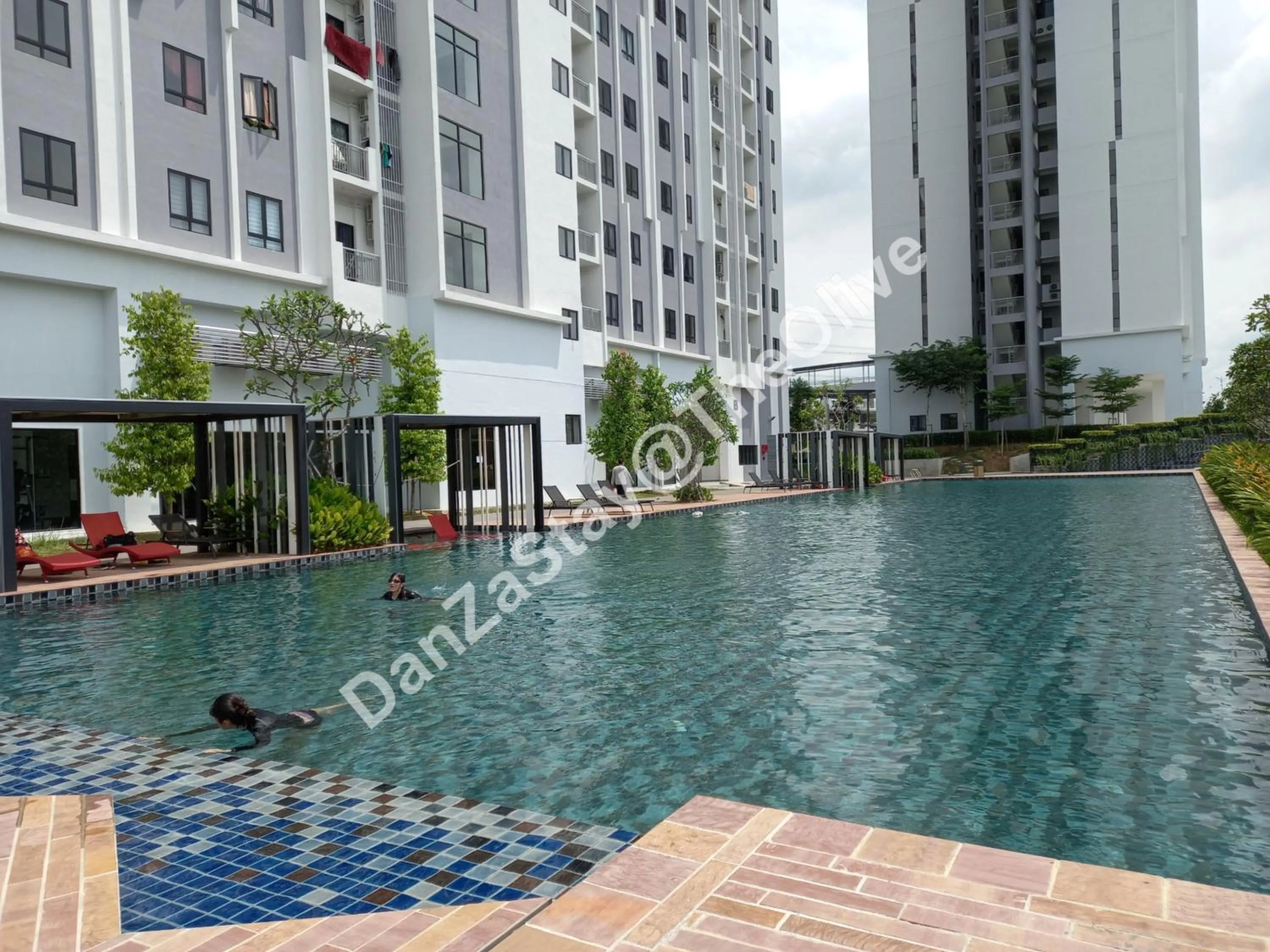 Swimming pool in DanZaStay@TheOlive