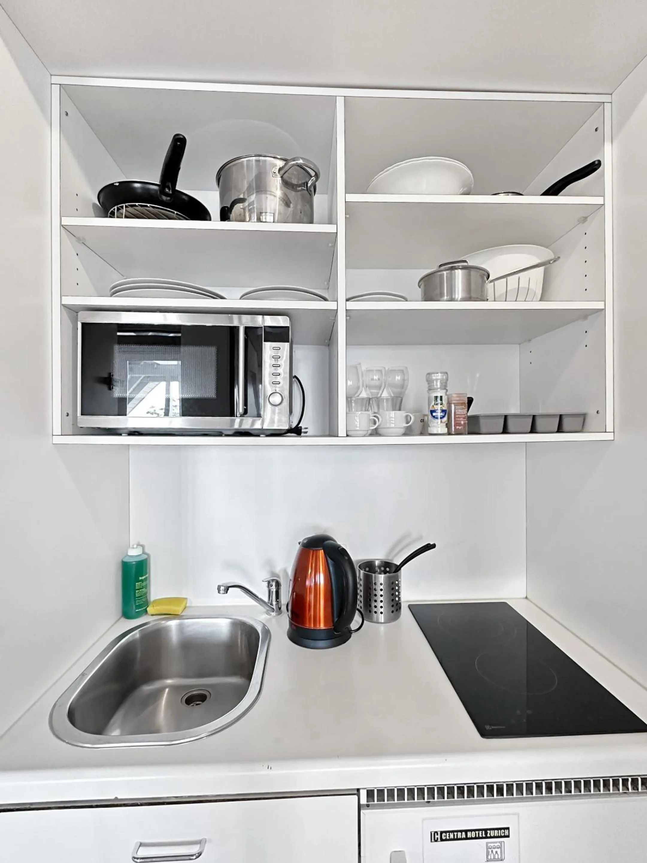 Kitchen or kitchenette in Centra Hotel Zurich