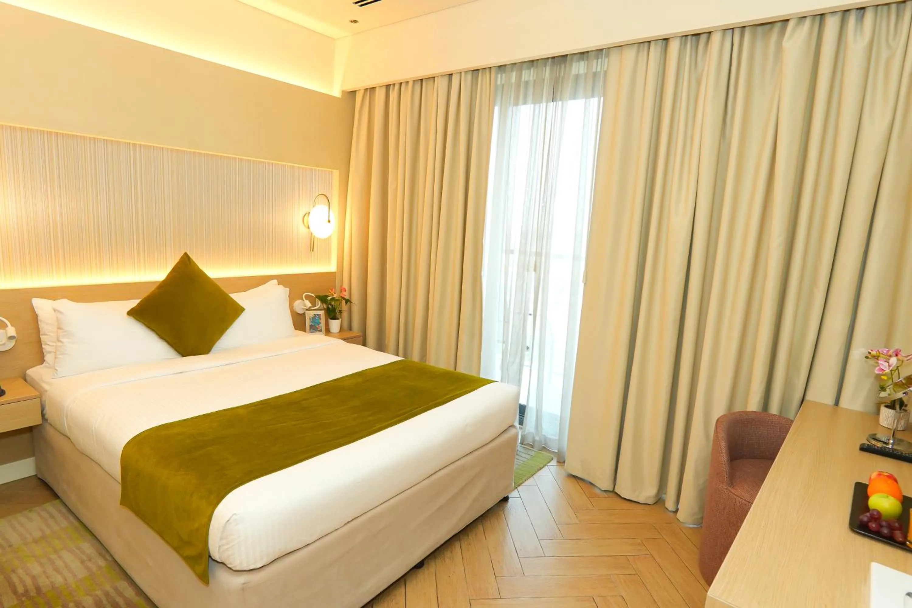 Bed in Pavilion Hotel Al Jaddaf - Former Citadines Culture Village