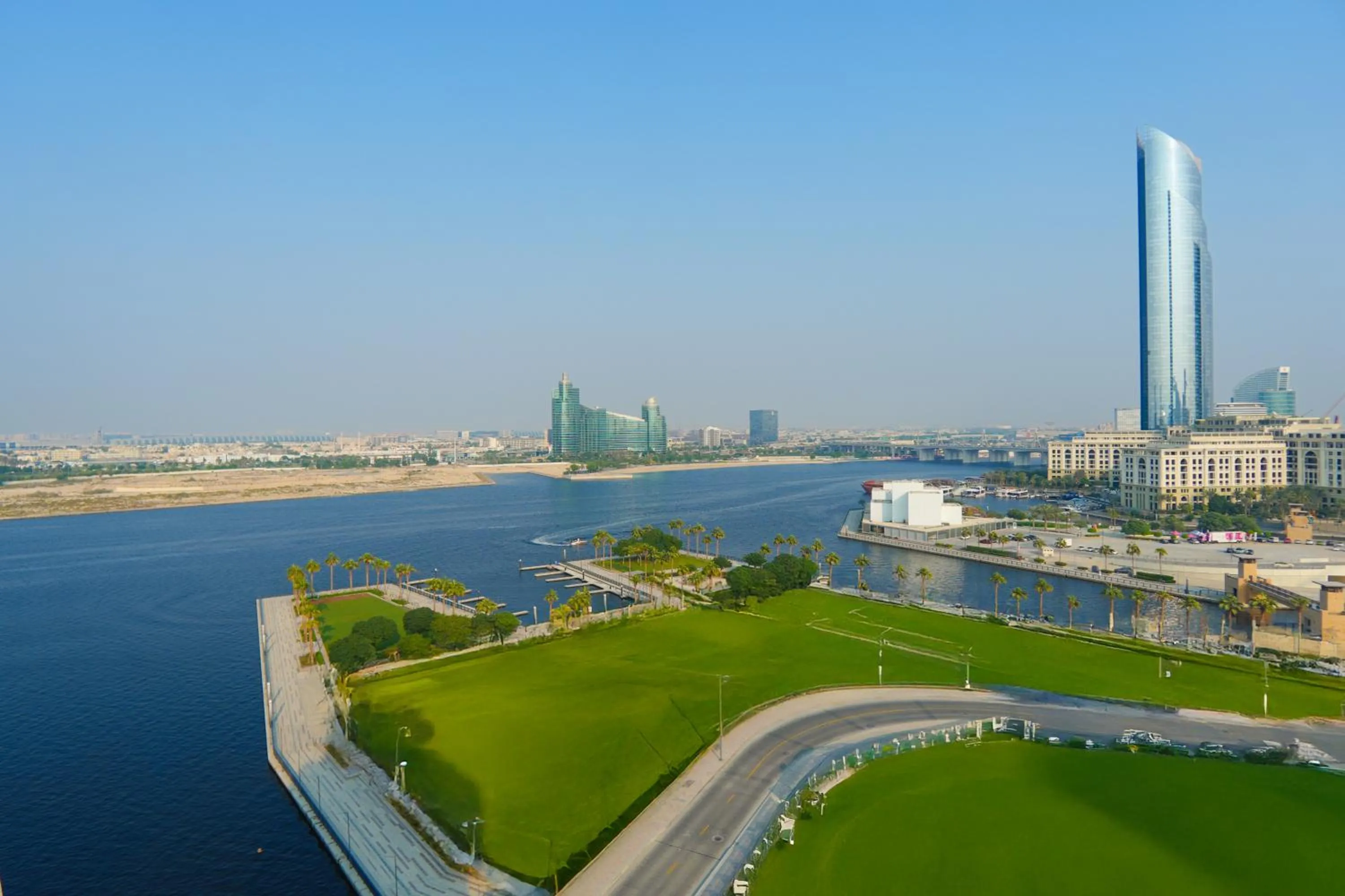 Natural landscape in Pavilion Hotel Al Jaddaf - Former Citadines Culture Village