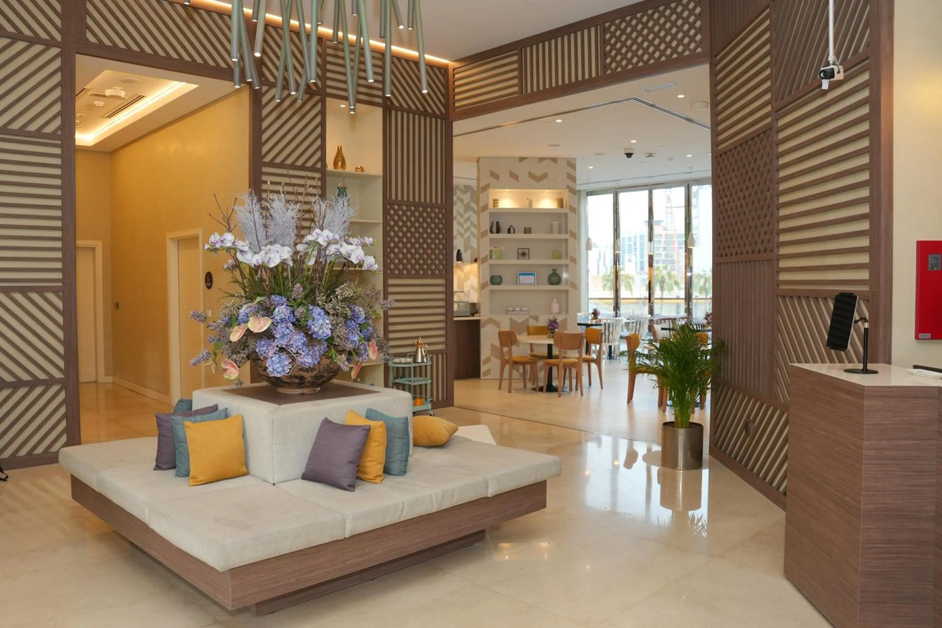 Seating area in Pavilion Hotel Al Jaddaf - Former Citadines Culture Village