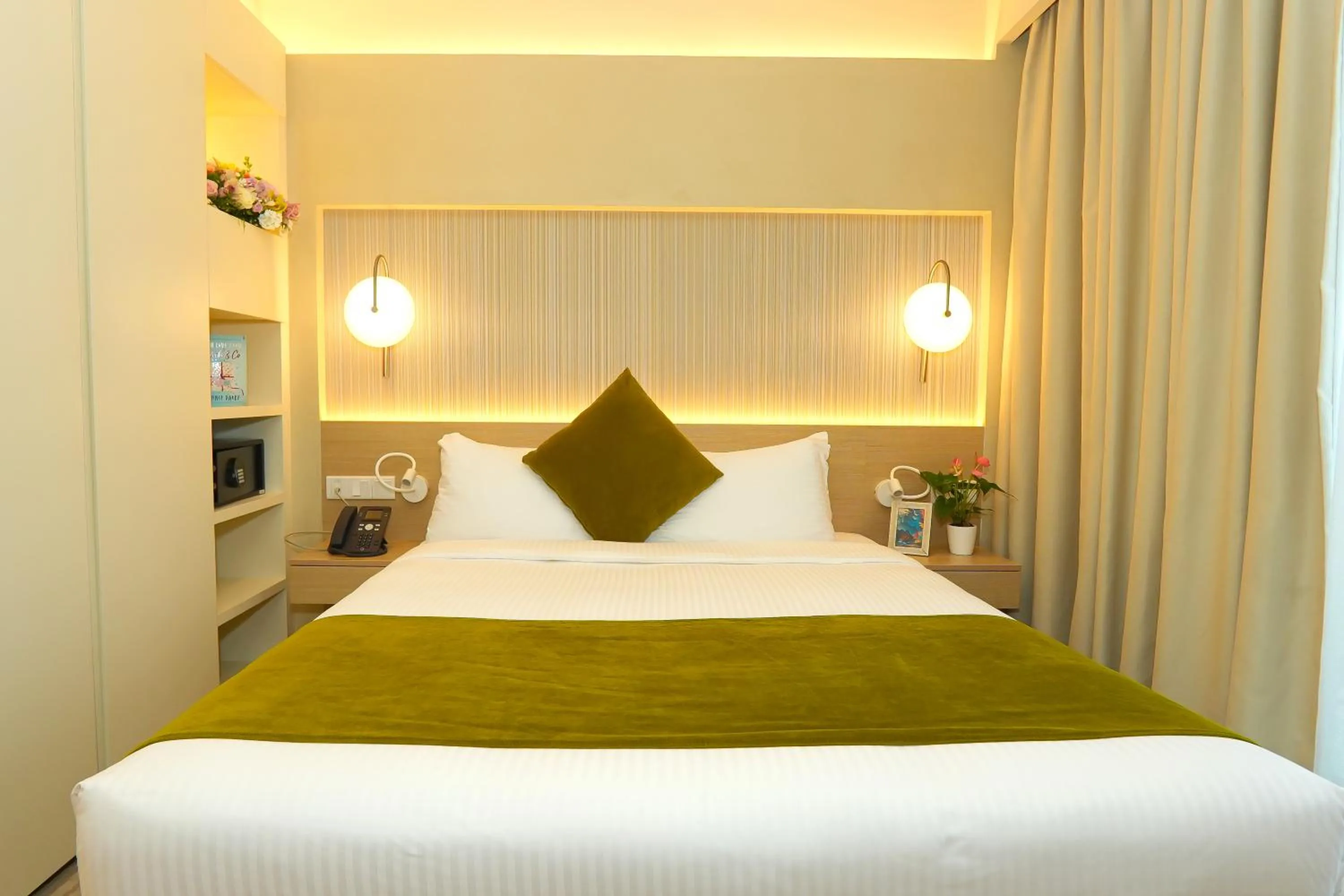 Bed in Pavilion Hotel Al Jaddaf - Former Citadines Culture Village