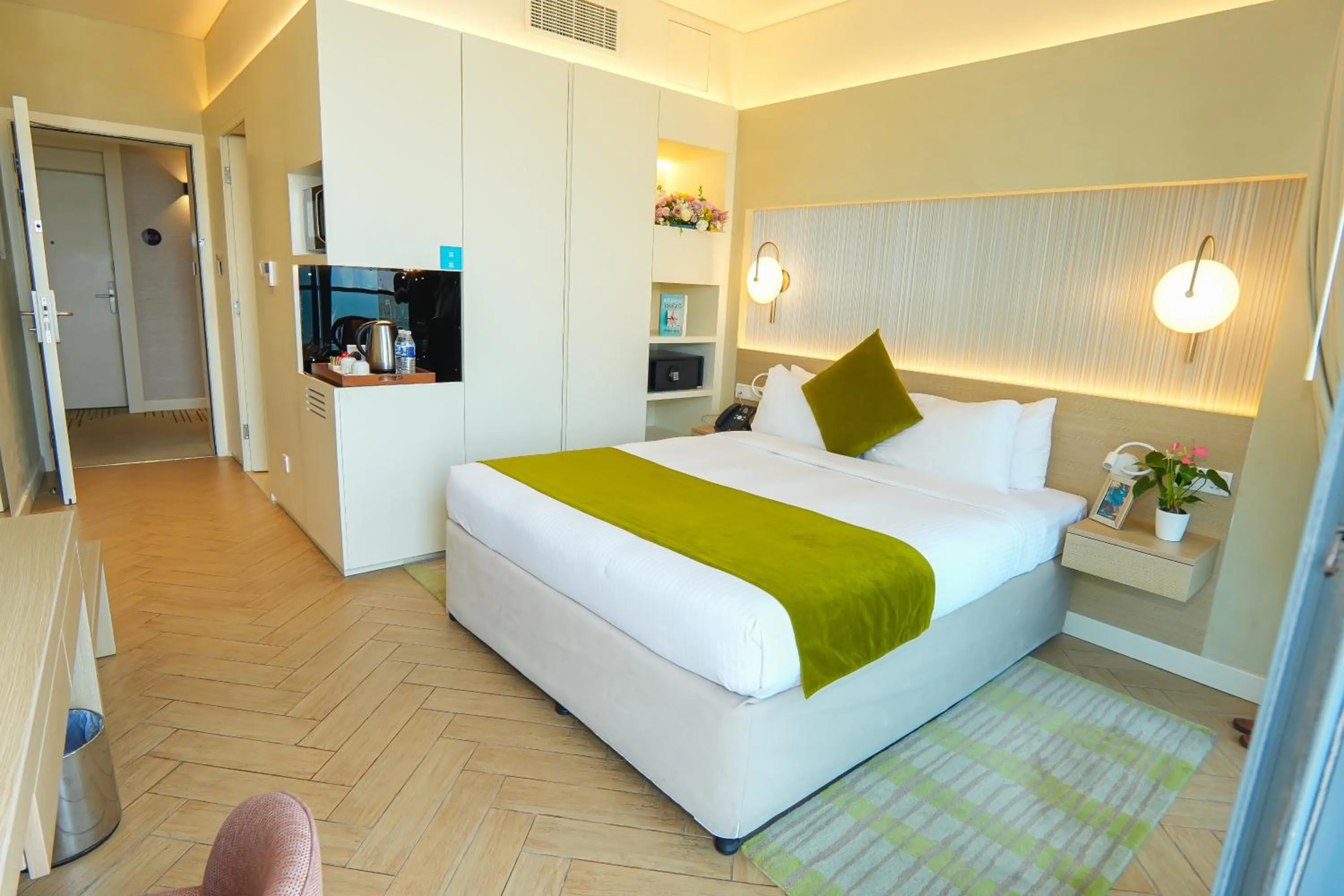 Bed in Pavilion Hotel Al Jaddaf - Former Citadines Culture Village