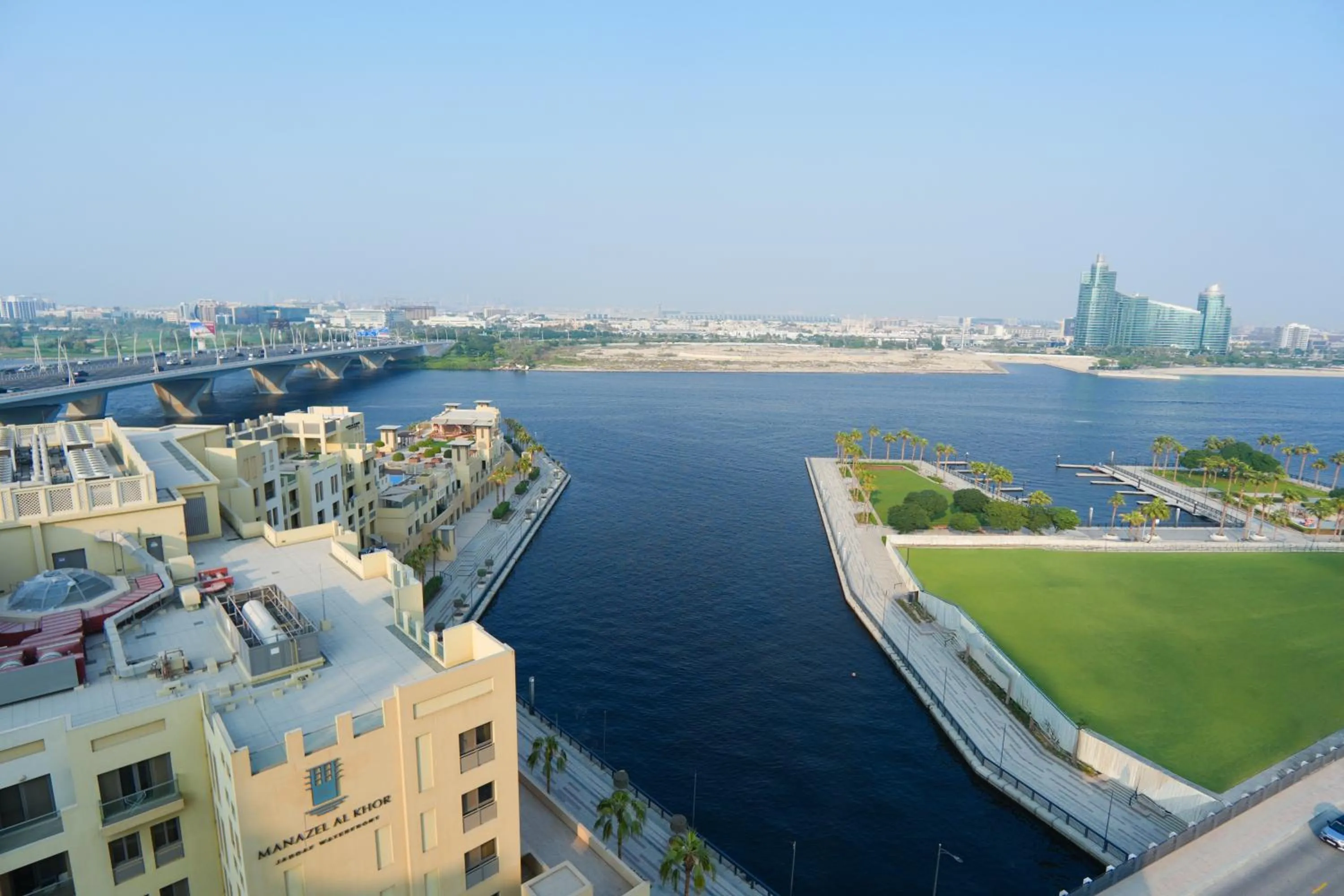 Natural landscape in Pavilion Hotel Al Jaddaf - Former Citadines Culture Village