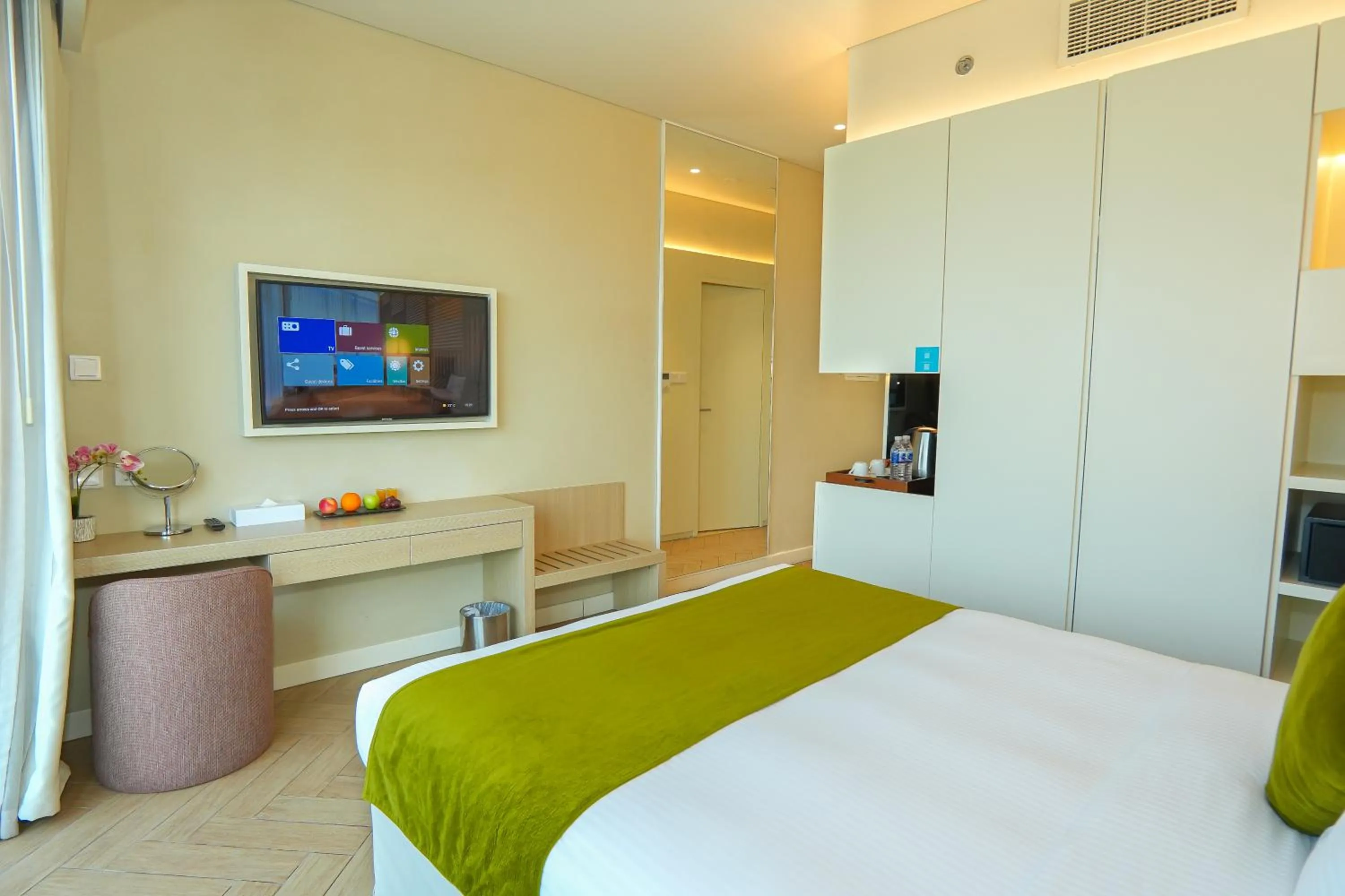 Bed in Pavilion Hotel Al Jaddaf - Former Citadines Culture Village