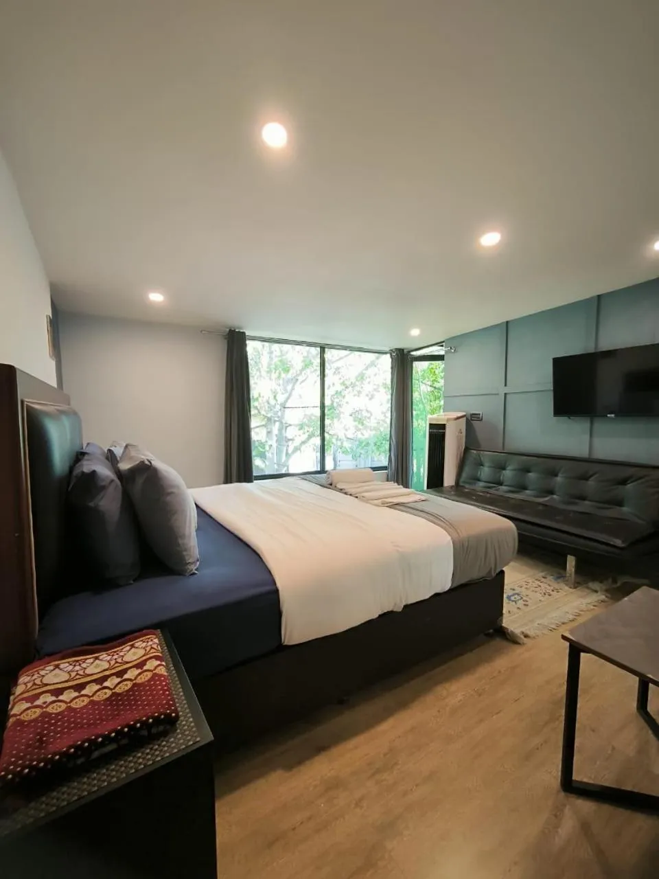 Bed in Grapes Garden Resort Hunza