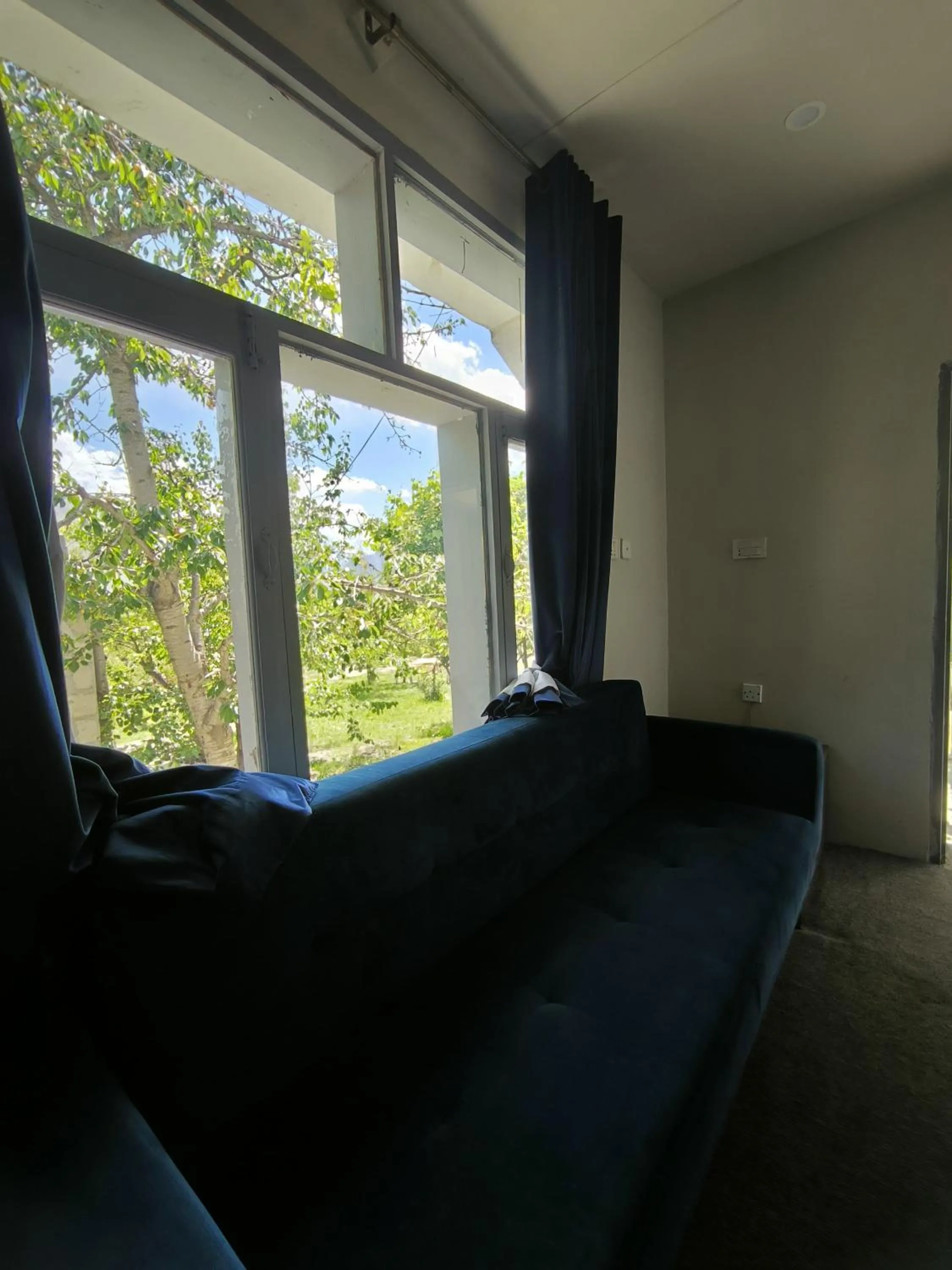 Bed in Grapes Garden Resort Hunza