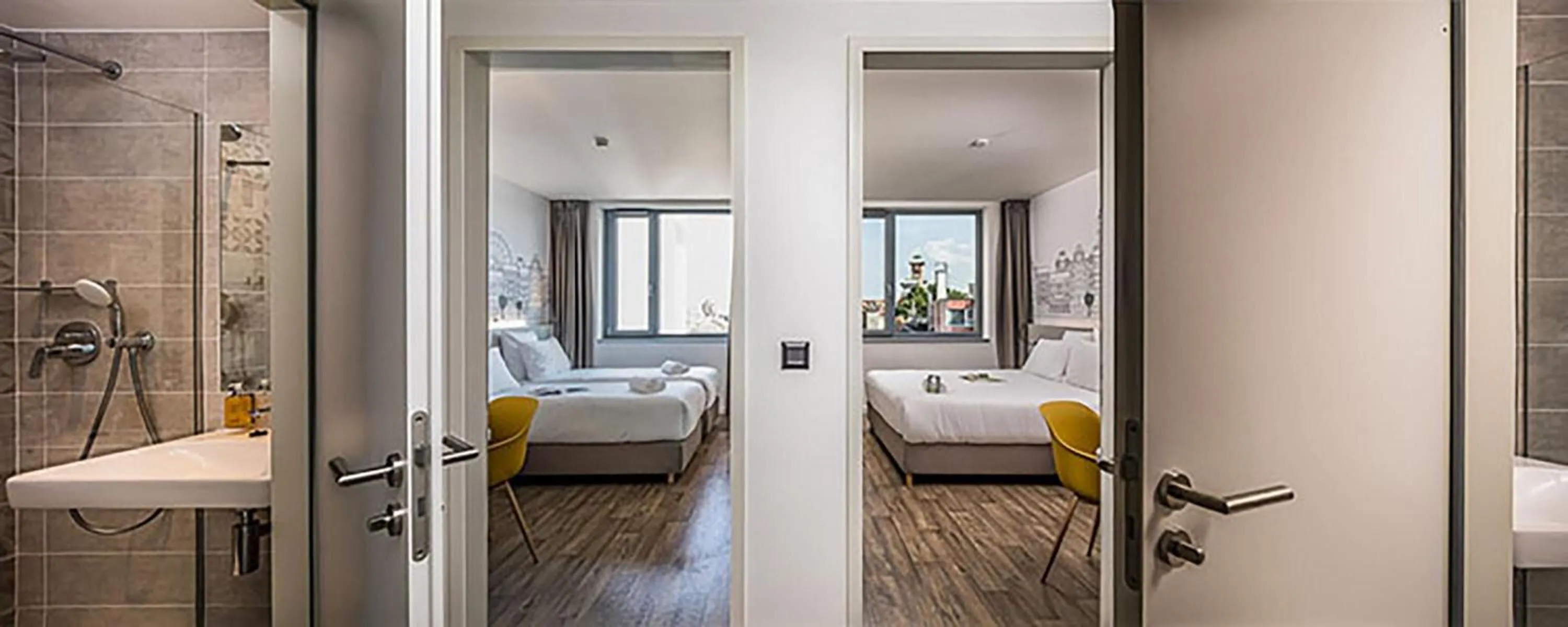 Photo of the whole room, Bed in B&B Hotel Budapest City